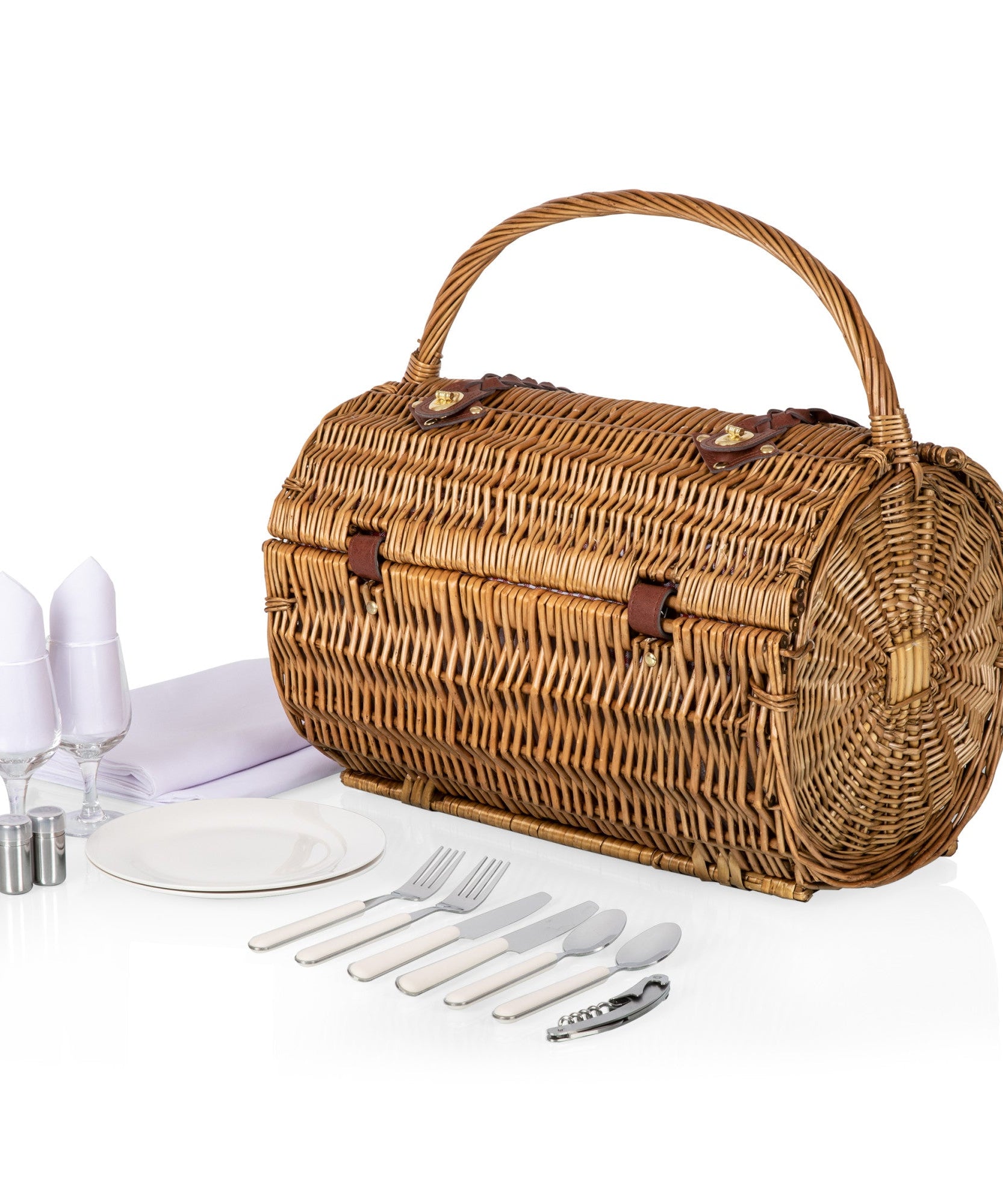 Barrel Picnic Basket