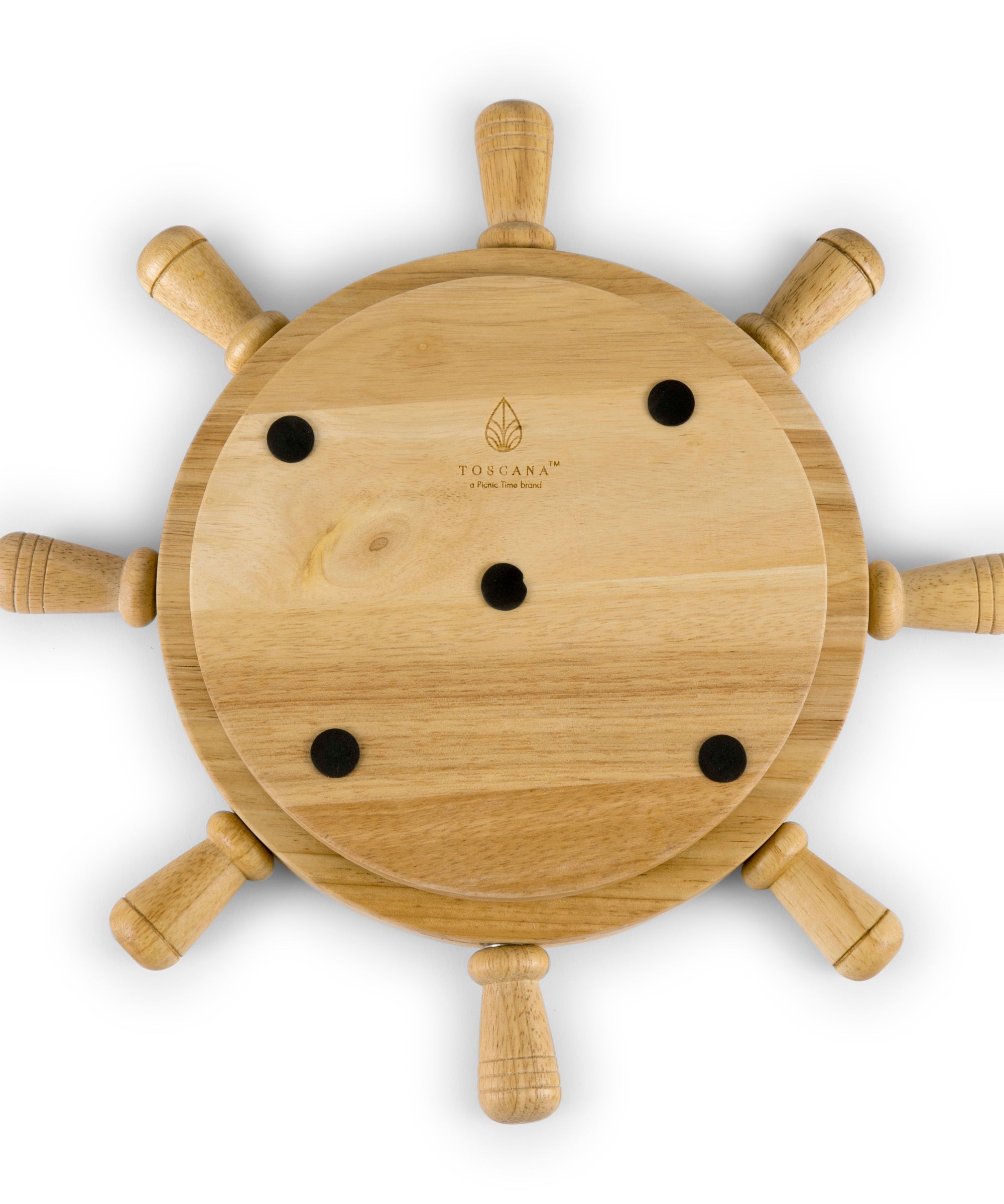 Mariner Lazy Susan Cheese Cutting Board & Tools Set