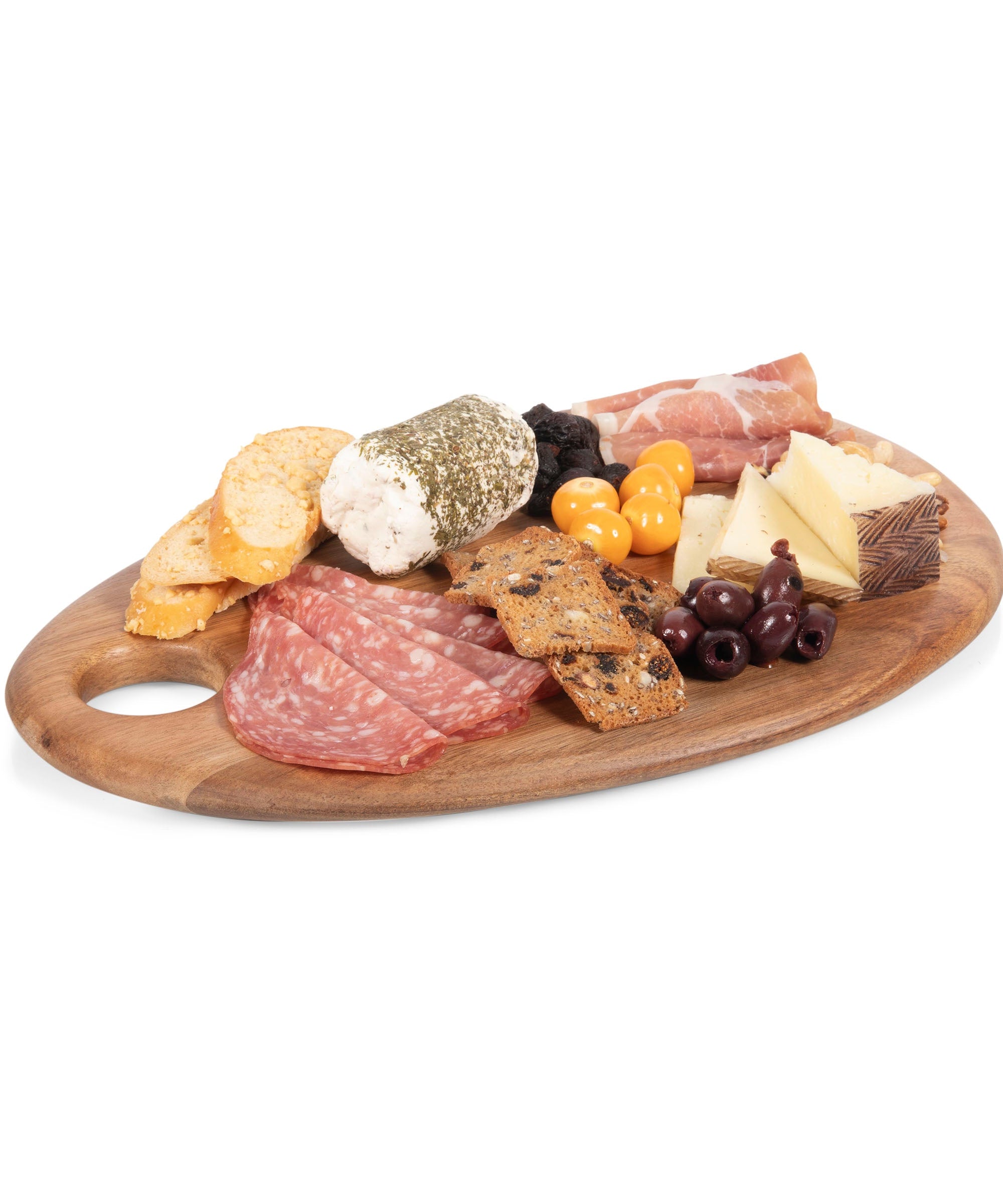 Pebble Shaped Acacia Serving Board 15" x 10"