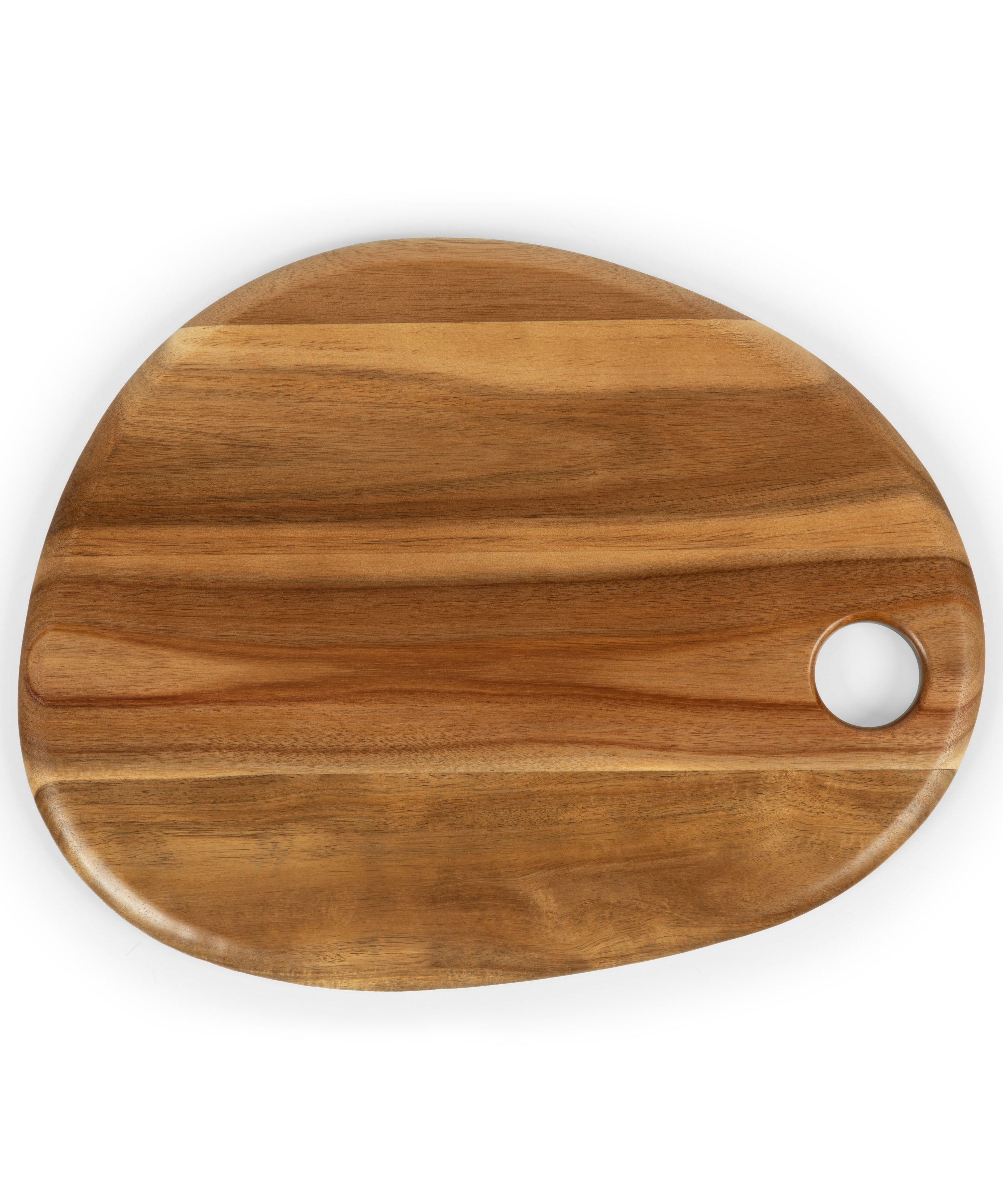 Pebble Shaped Acacia Serving Board 18" x 15"