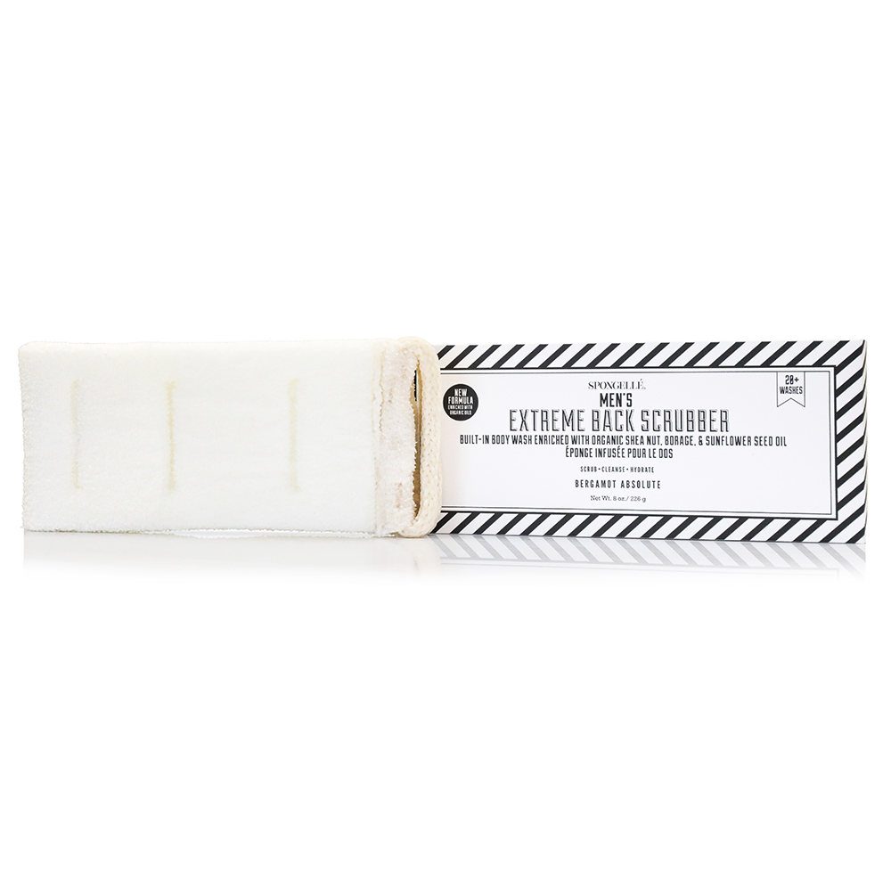 Men's Extreme Body Wash Infused Back Scrubber - Grazingbelles