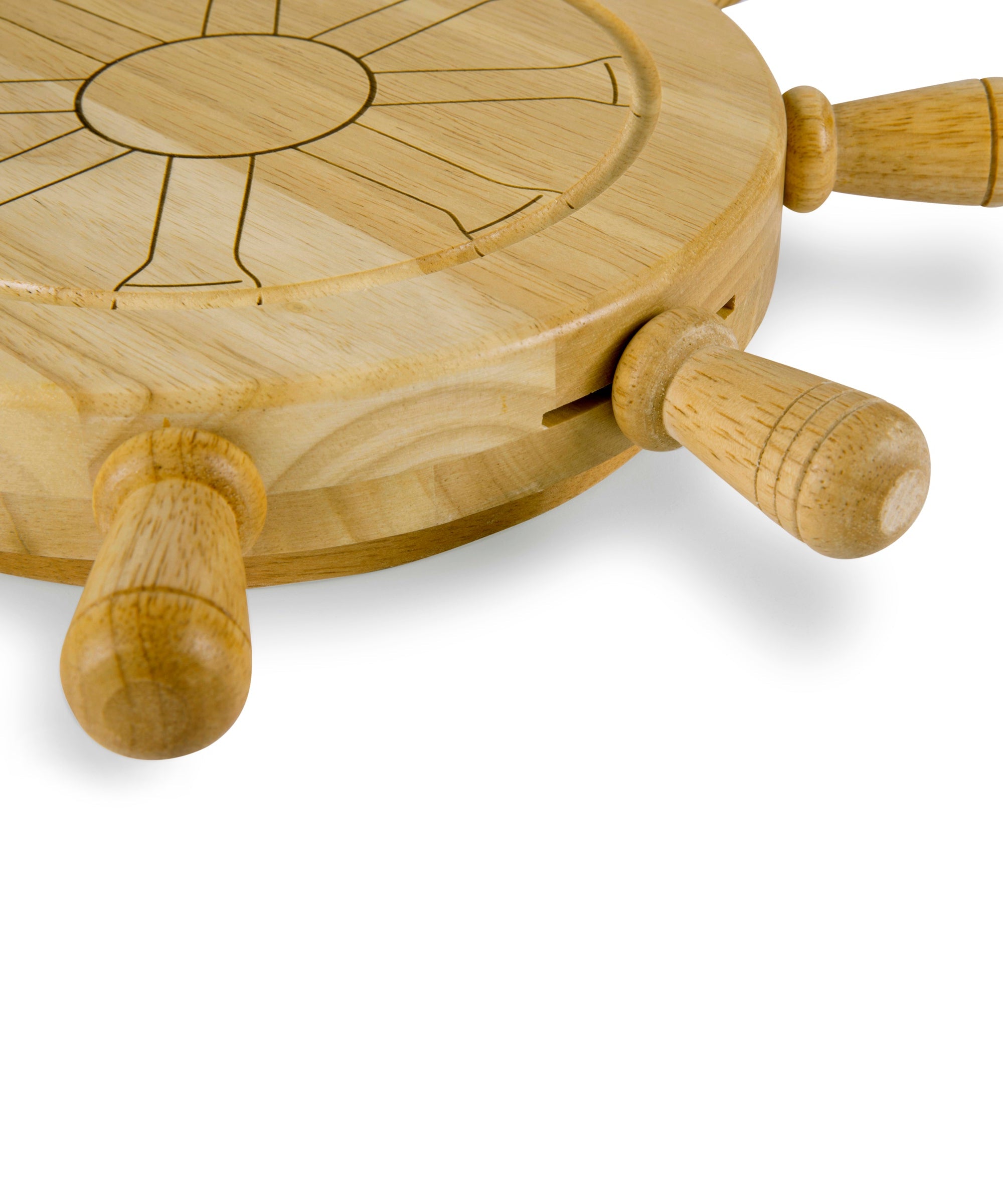 Mariner Lazy Susan Cheese Cutting Board & Tools Set