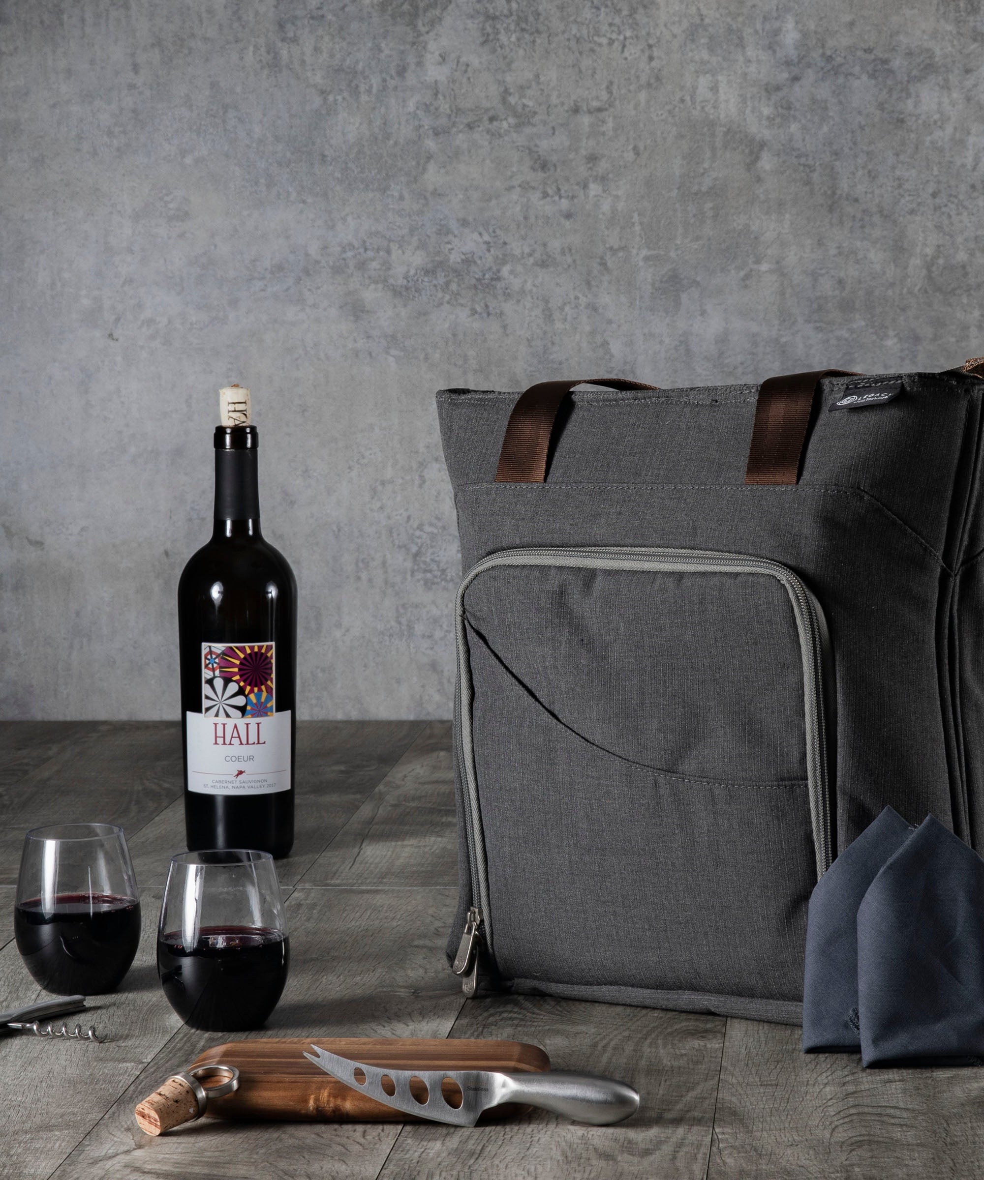Sonoma Wine & Cheese Picnic Tote