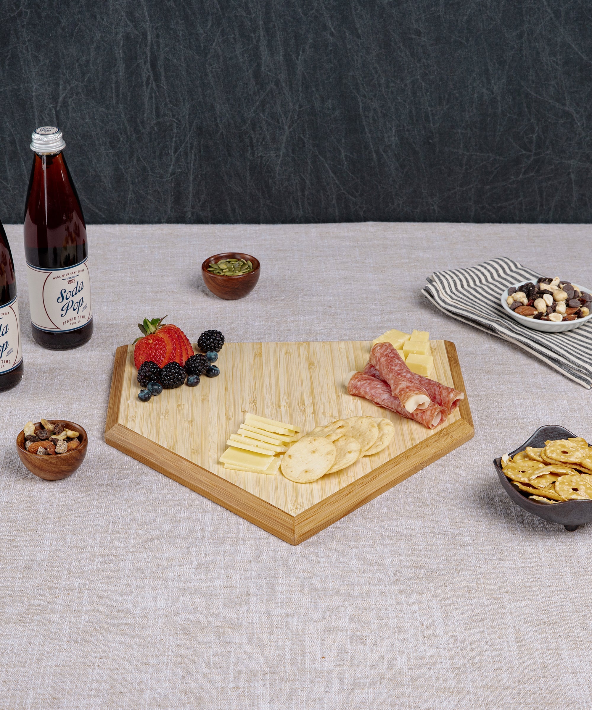 Home Plate Serving Board