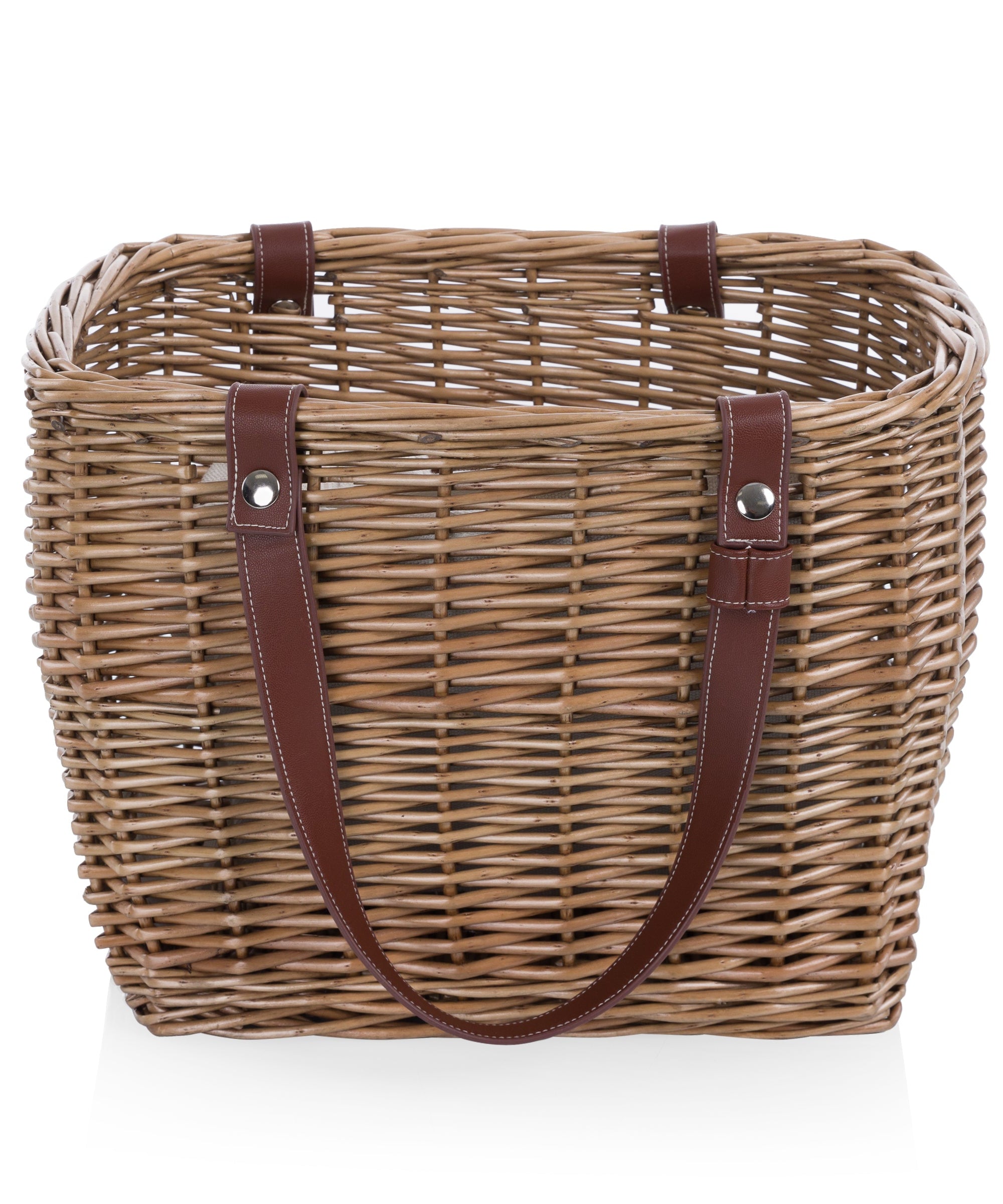 Terrabella Earth Friendly Handwoven Picnic Basket Set for 2