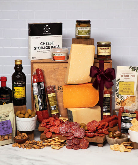 Fuhgettaboutit Cheese & Charcuterie Gourmet Gift Crate