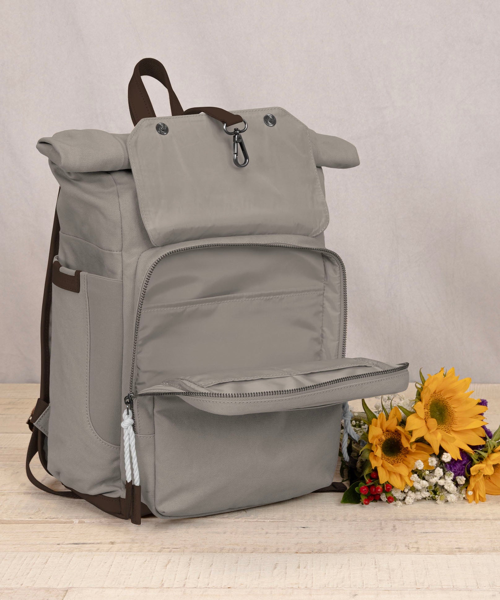 Carmel Roll Top Picnic Backpack Cooler