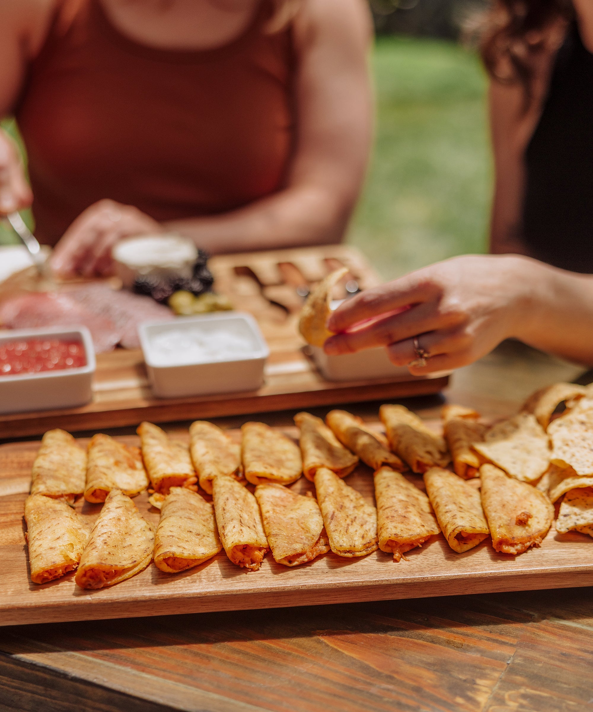 Picada Tapas & Cheese Board Set with Dip Bowls