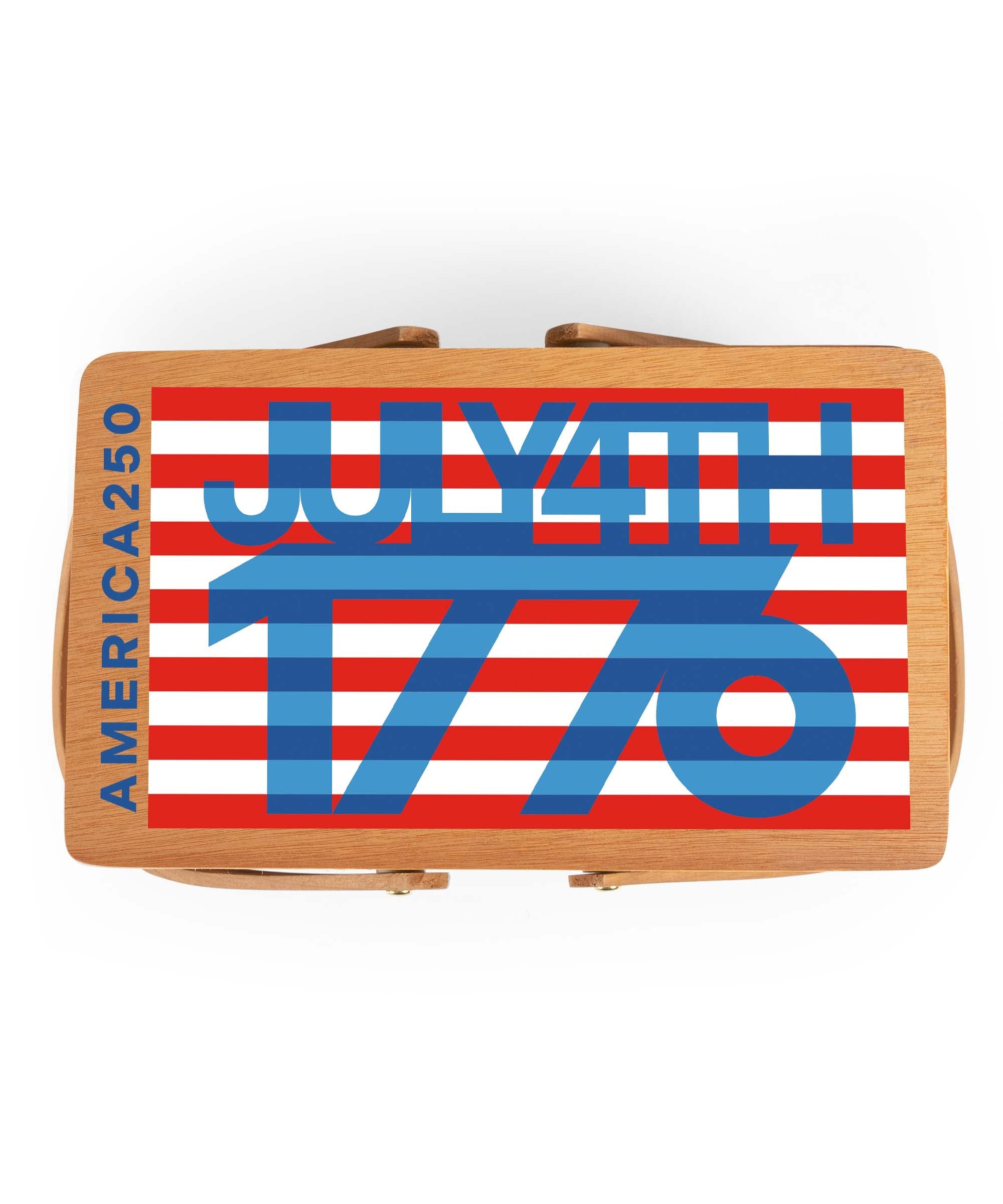 America250 - Poppy Personal Picnic Basket