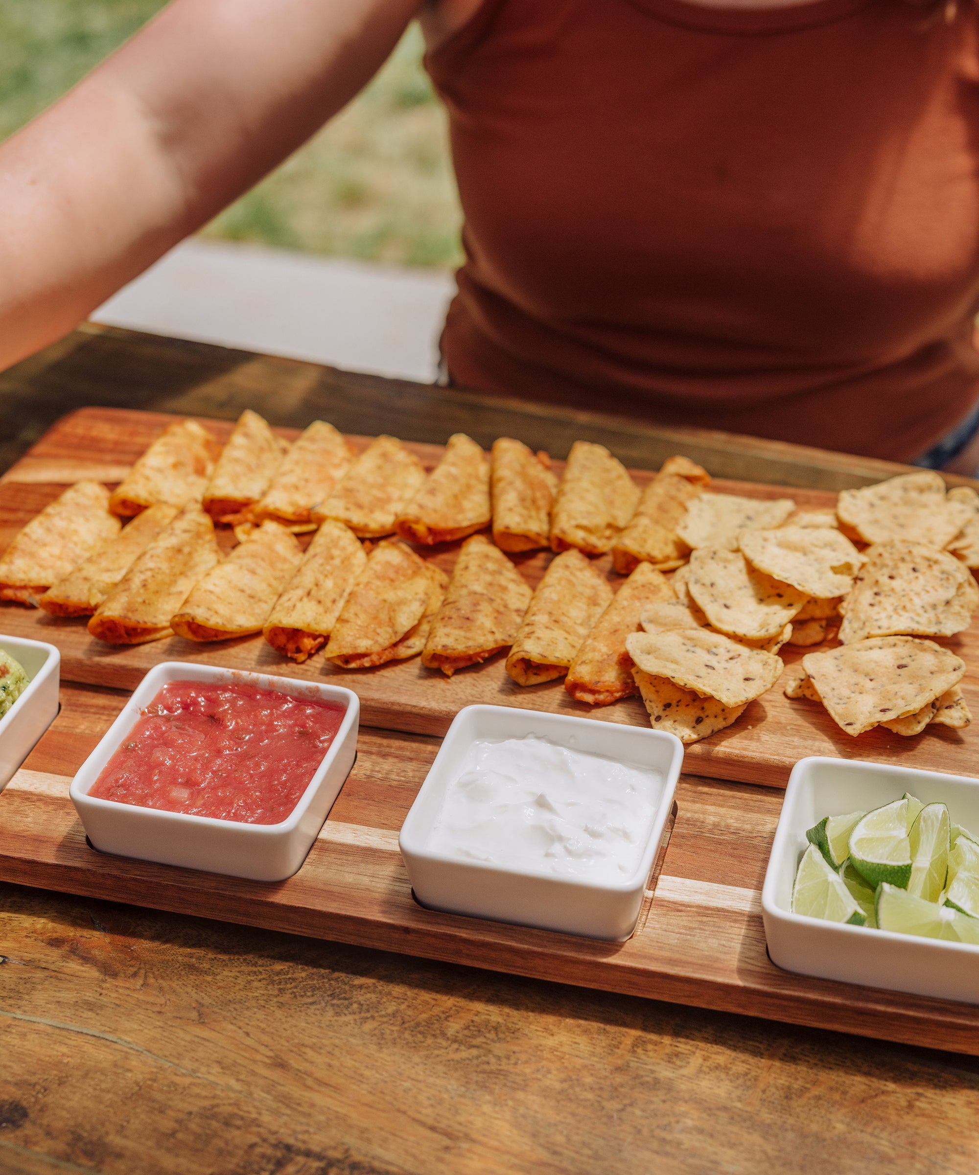 Picada Tapas & Cheese Board Set with Dip Bowls