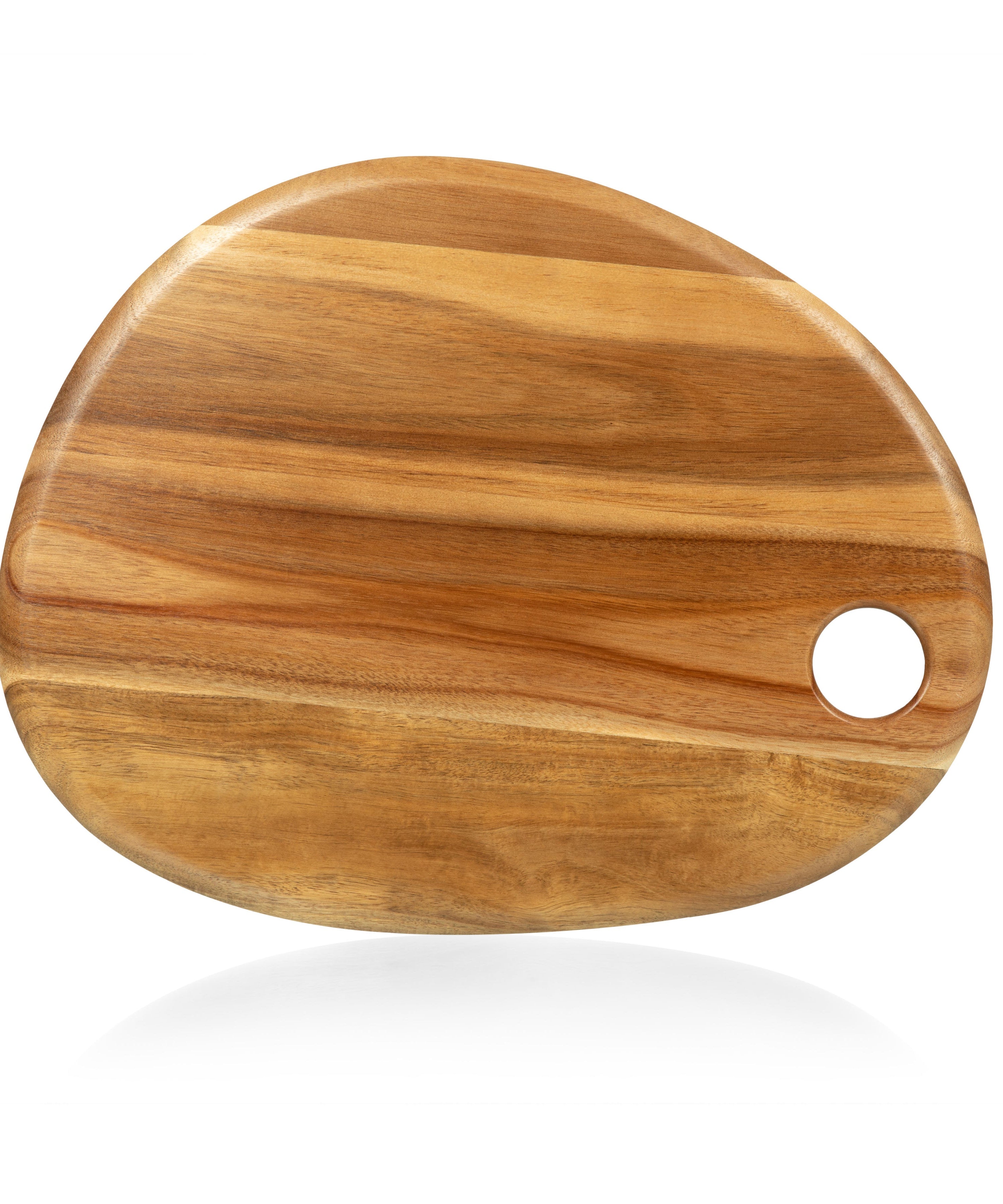 Pebble Shaped Acacia Serving Board 18" x 15"