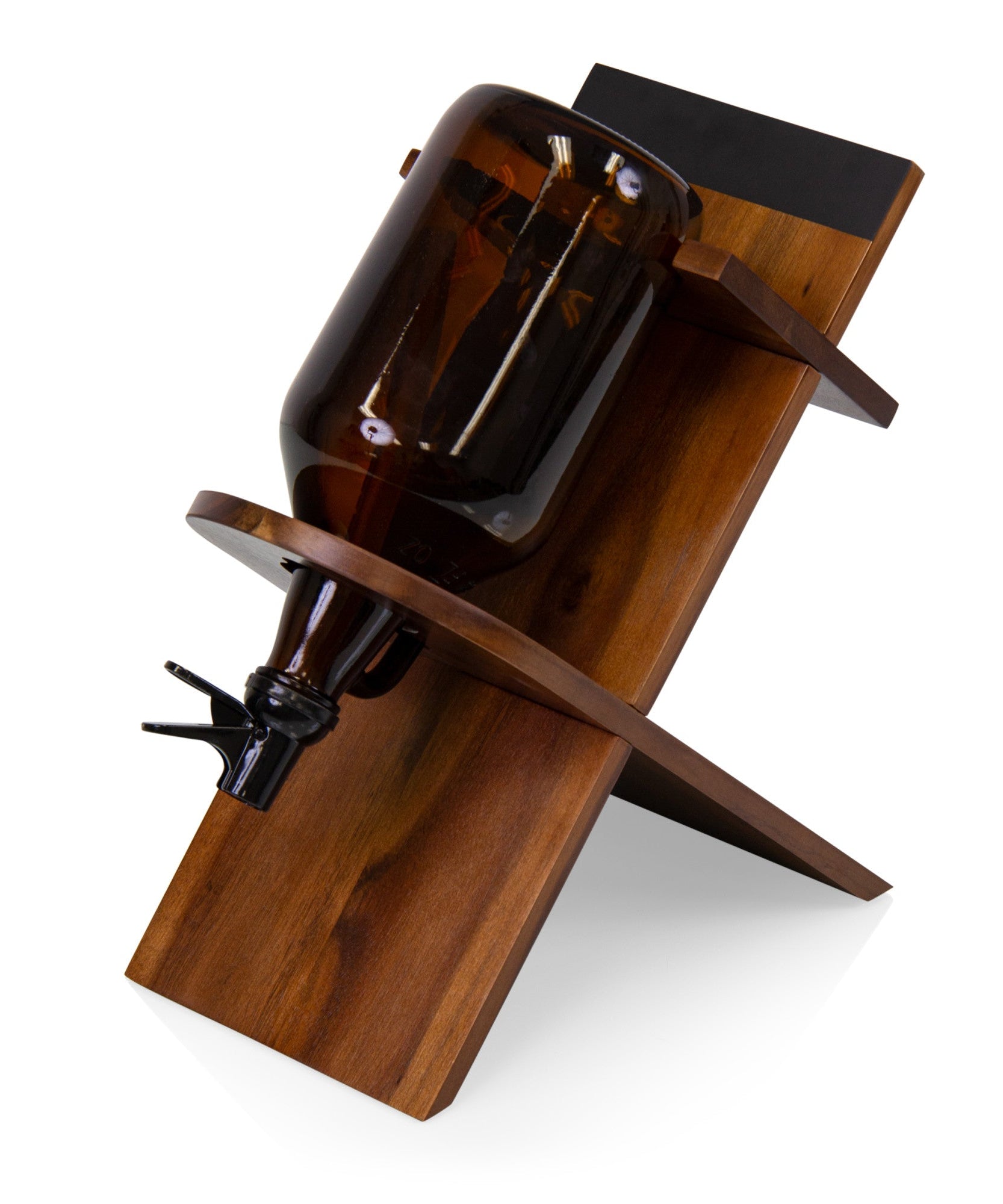 Growler Stand with 64oz Glass Growler