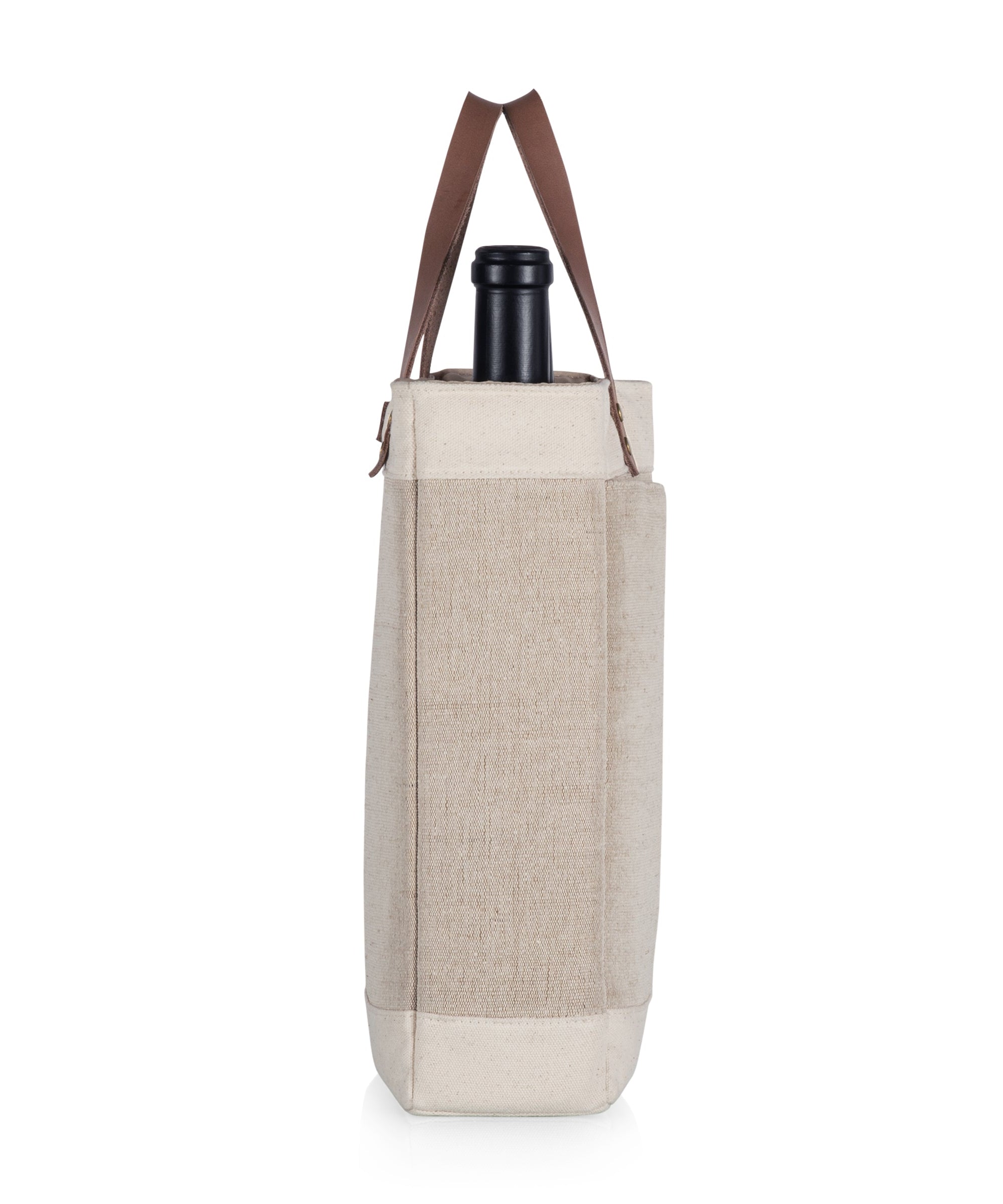 Pinot Jute 2 Bottle Insulated Wine Bag