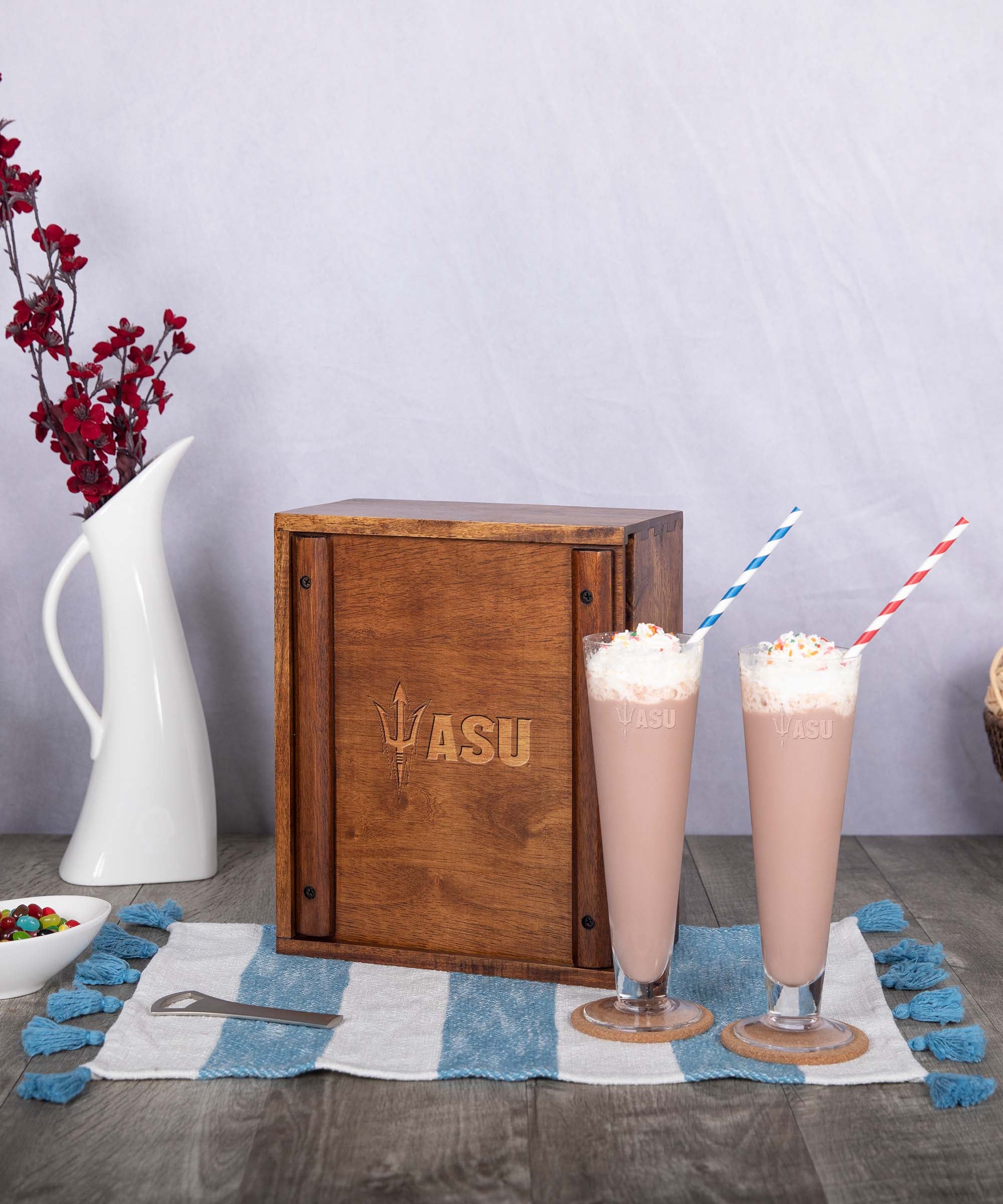 Arizona State Sun Devils - Pilsner Beer Glass Gift Set
