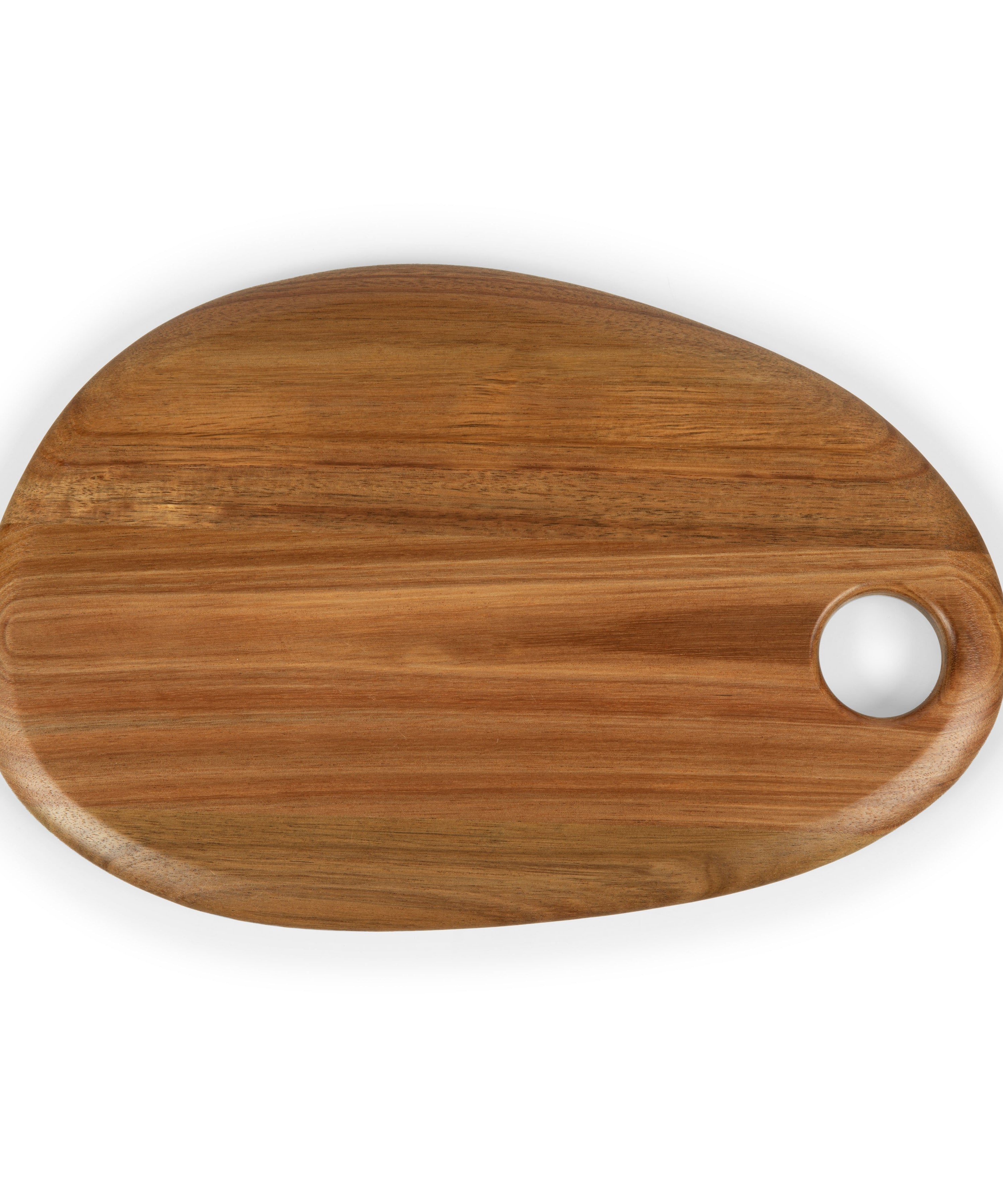 Pebble Shaped Acacia Serving Board 15" x 10"
