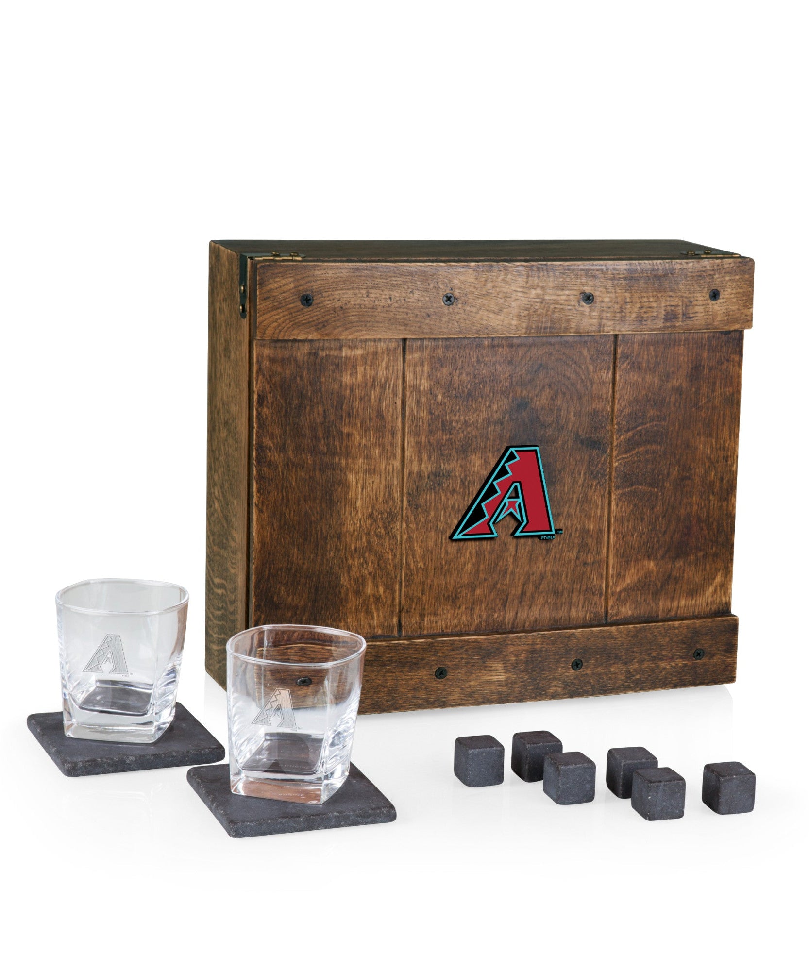 Arizona Diamondbacks - Whiskey Box Gift Set