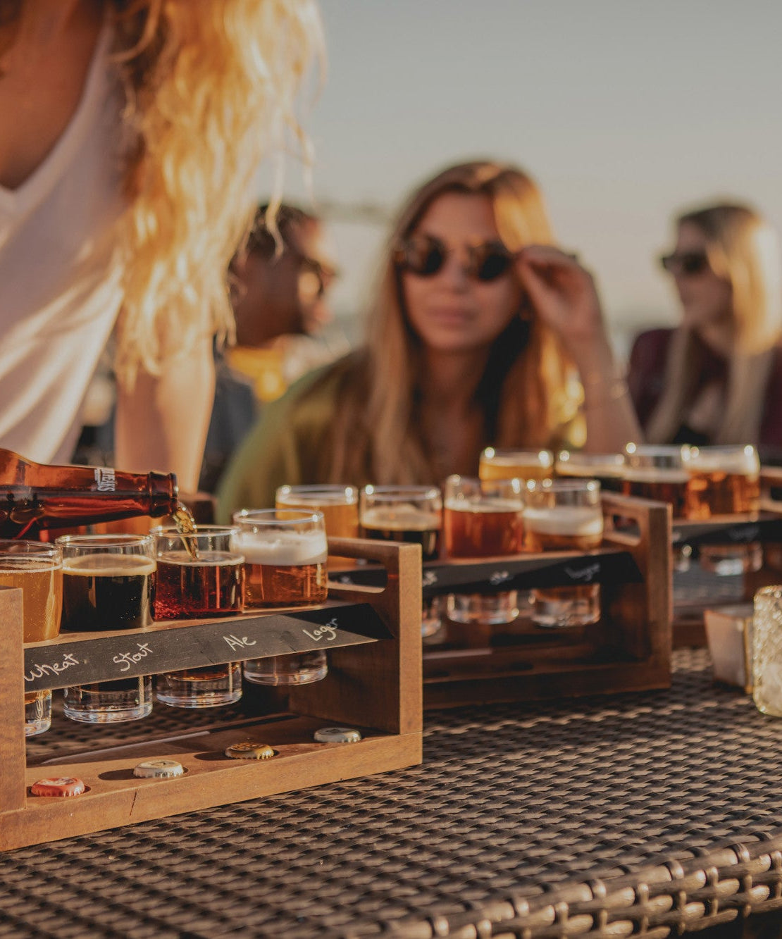 Craft Beer Flight Beverage Sampler