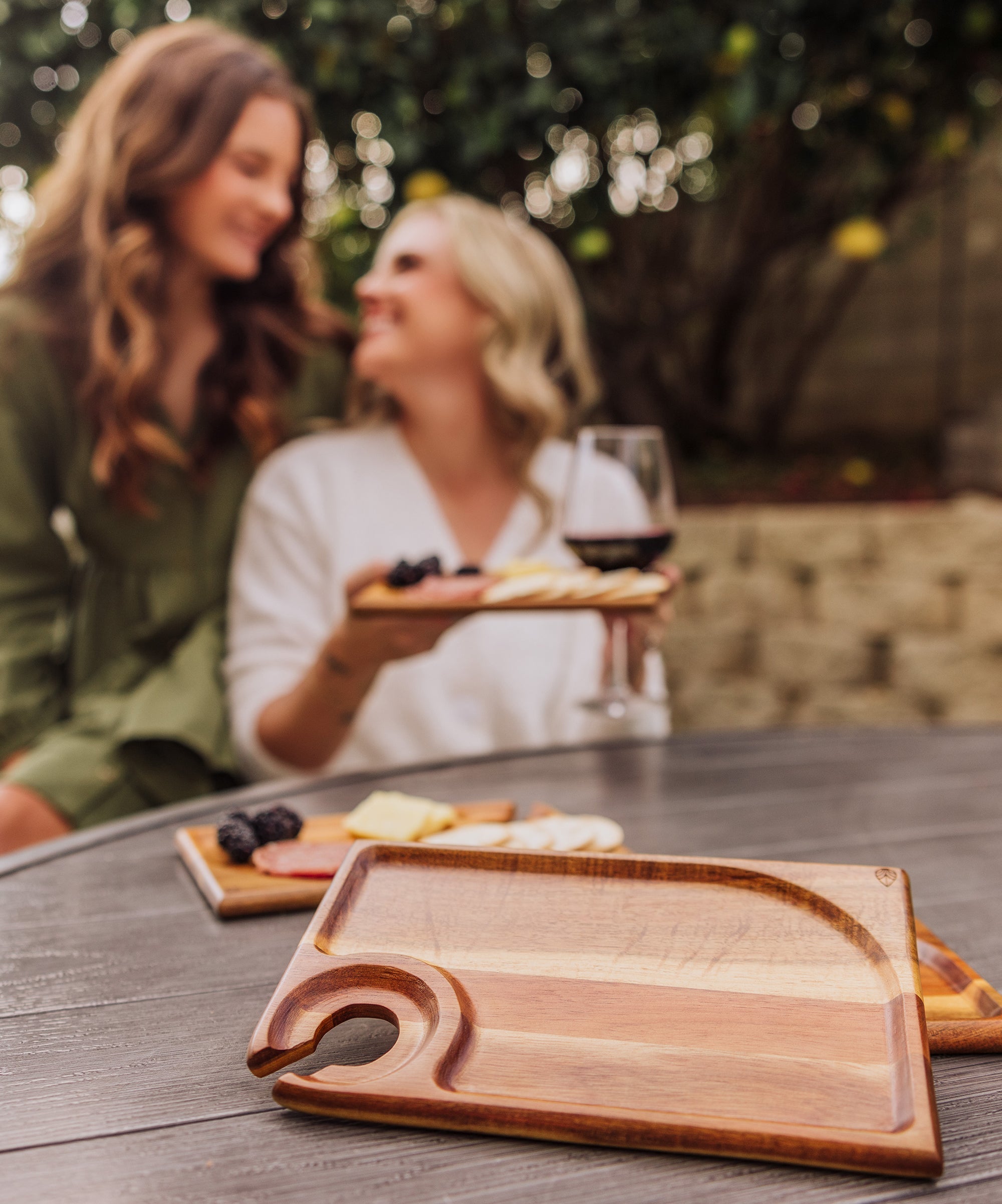 Rectangle Wine Appetizer Plate Set of 4