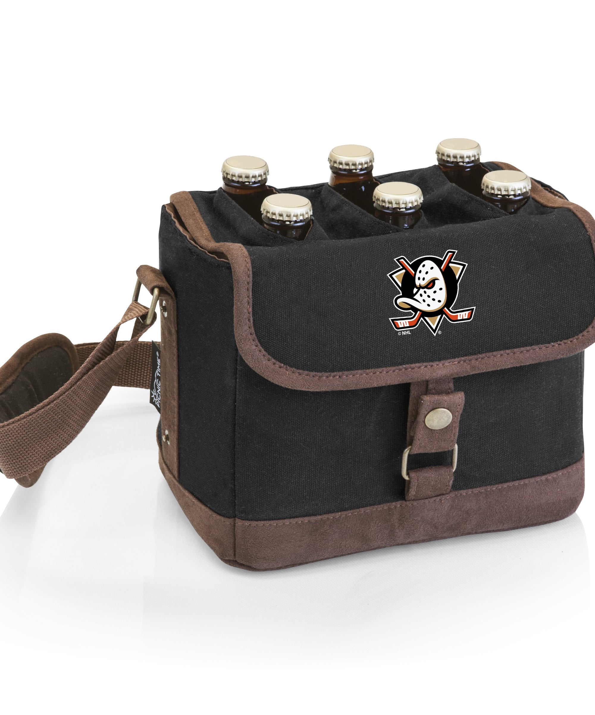 Anaheim Ducks - Beer Caddy Cooler Tote with Opener