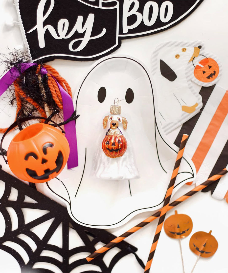 Trick-or-treat Pooch Ornament