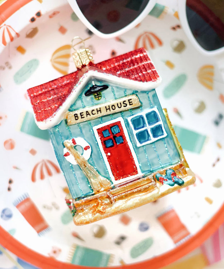 Beach House Ornament