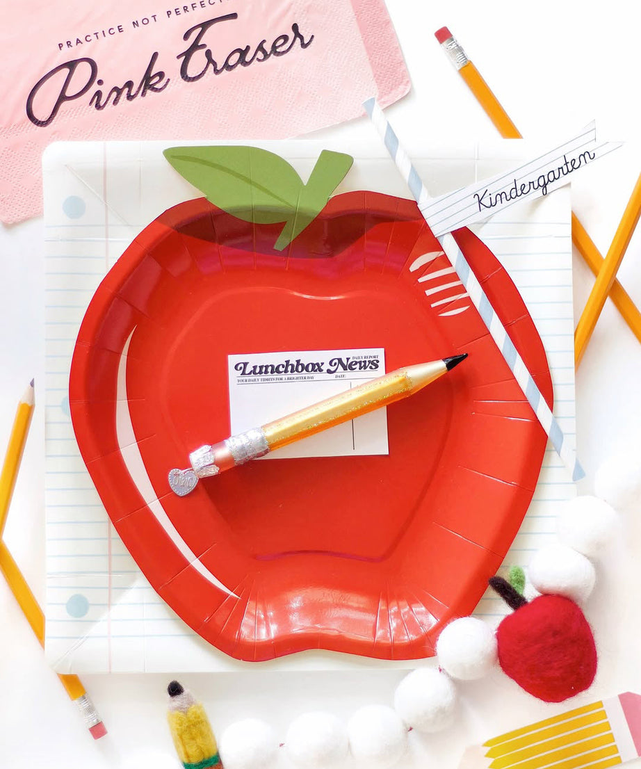 Yellow Pencil Ornament