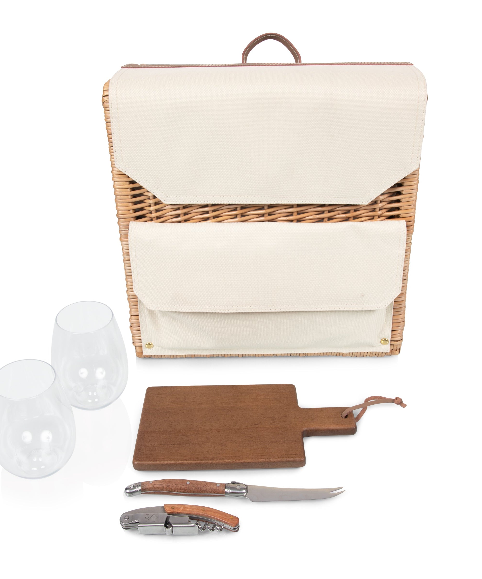 Corsica Grande Wine & Cheese Basket Backpack