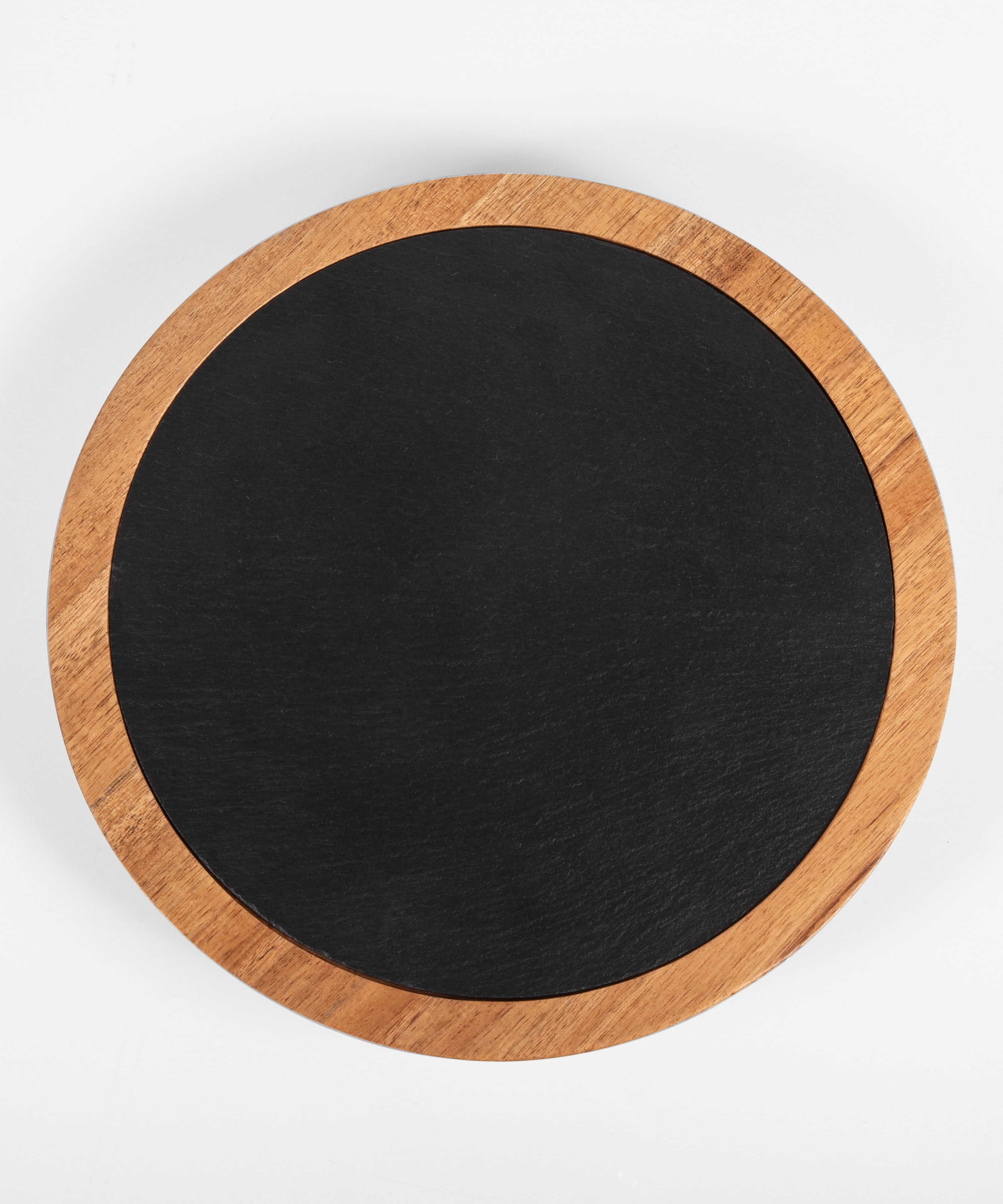 Insignia Acacia and Slate Serving Board with Cheese Tools