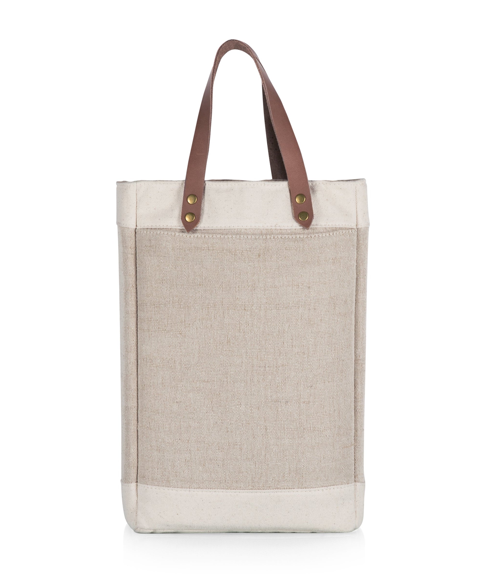 Pinot Jute 2 Bottle Insulated Wine Bag