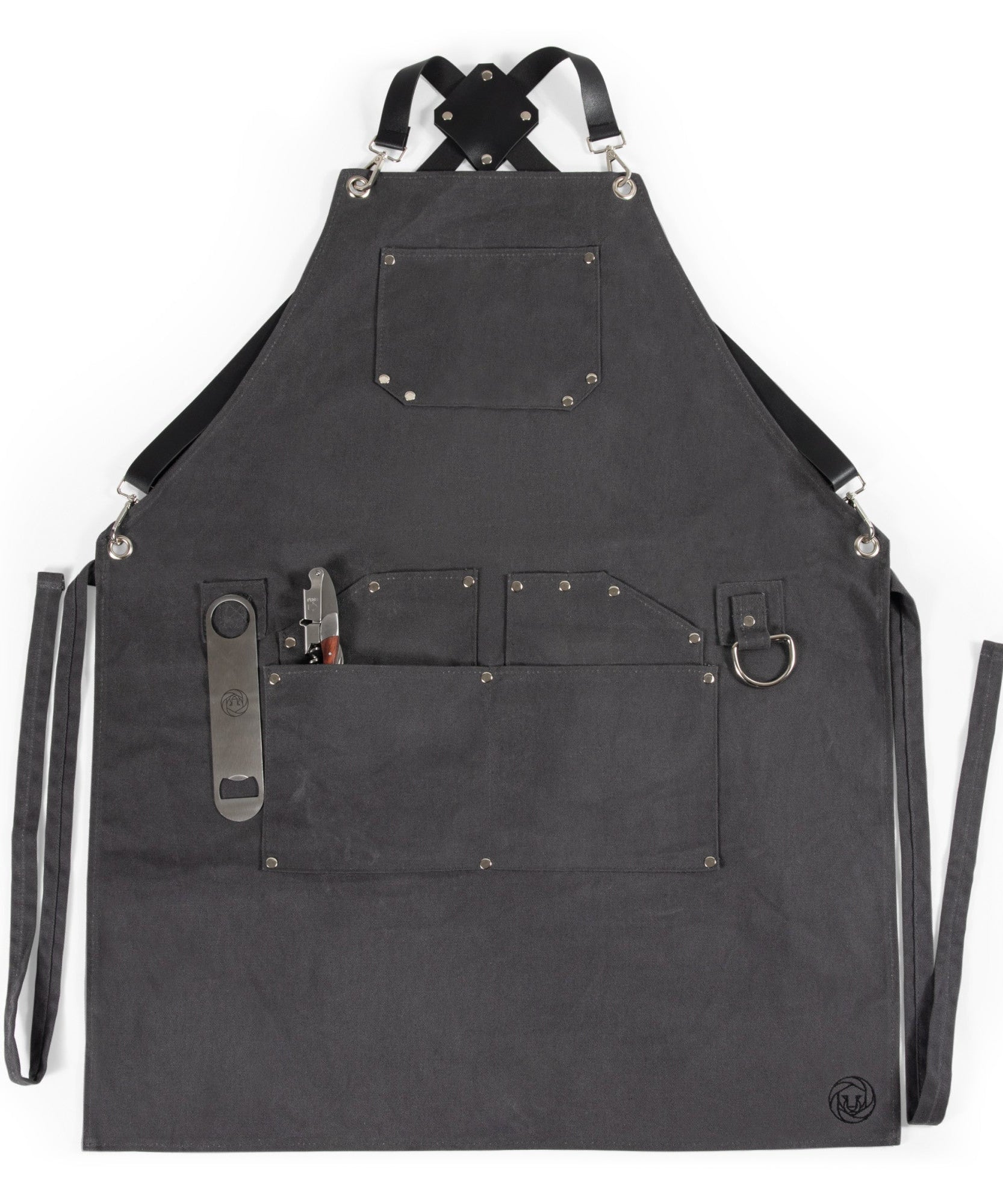 Collins Waxed Canvas Mixologist Apron