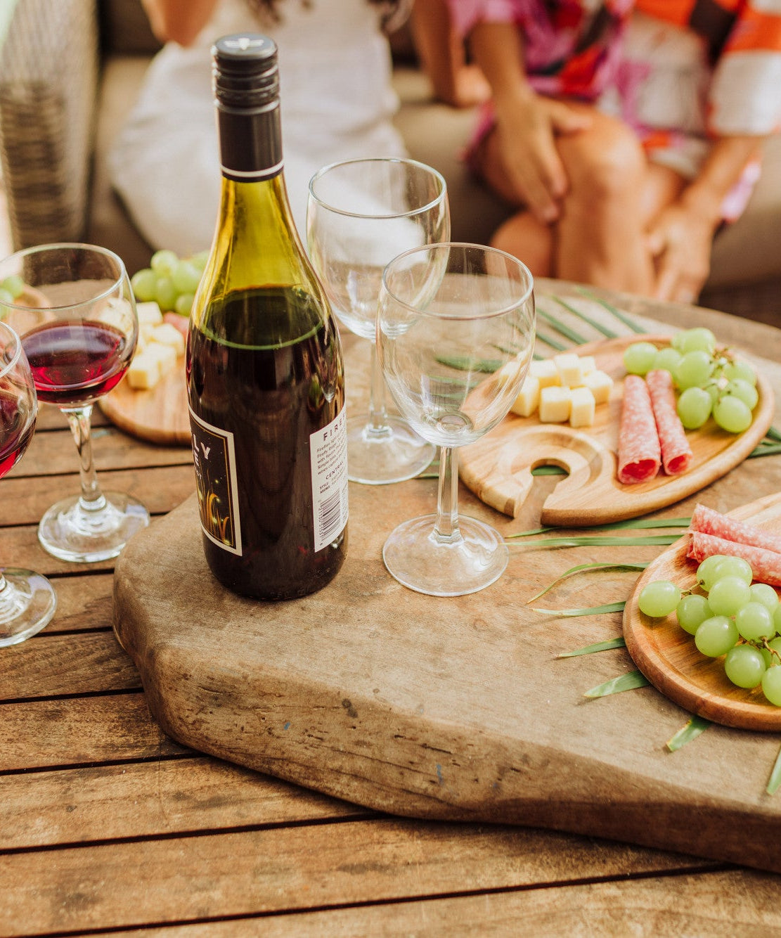 Wine Appetizer Plate Set Of 4
