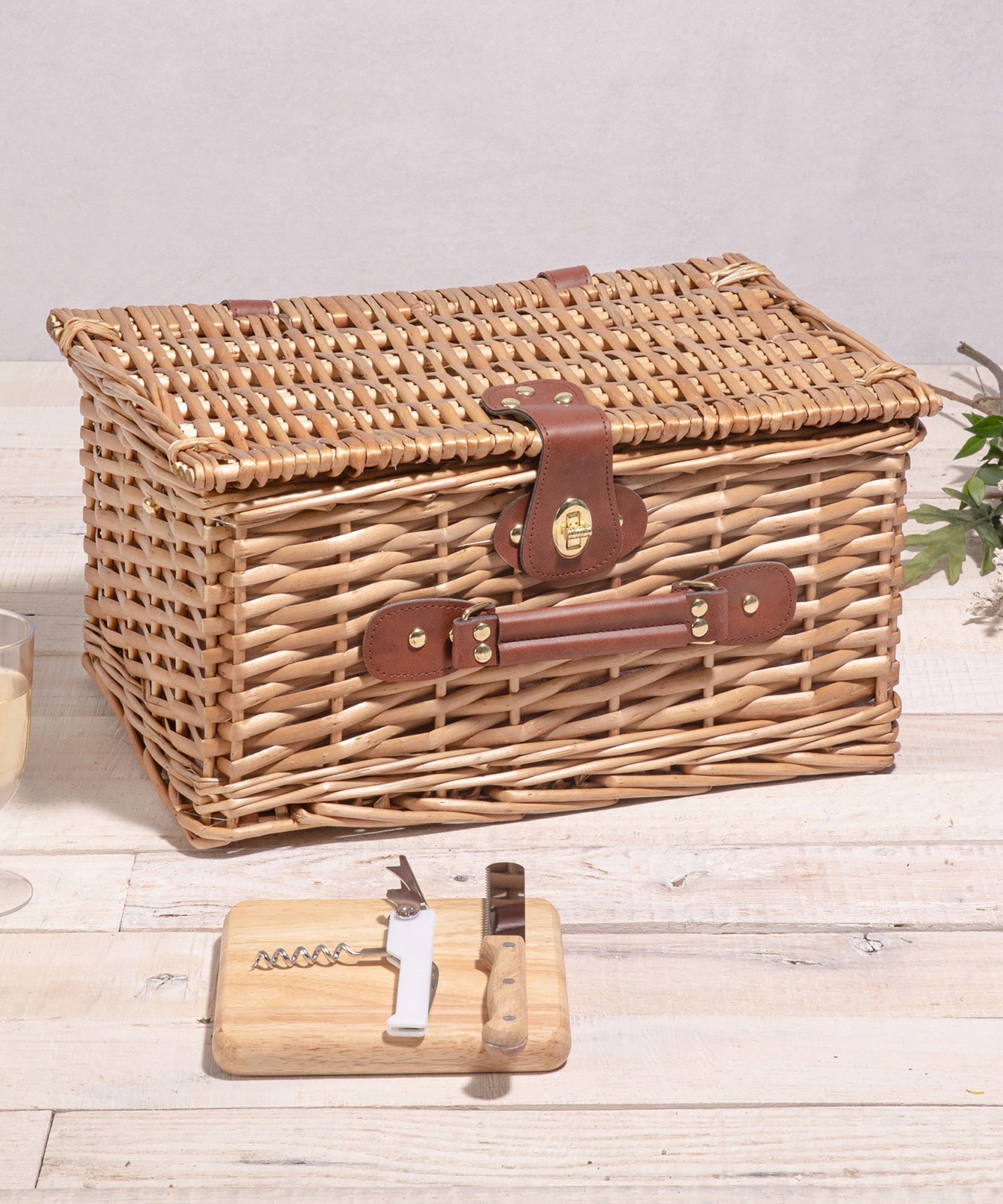Classic Wine & Cheese Picnic Basket