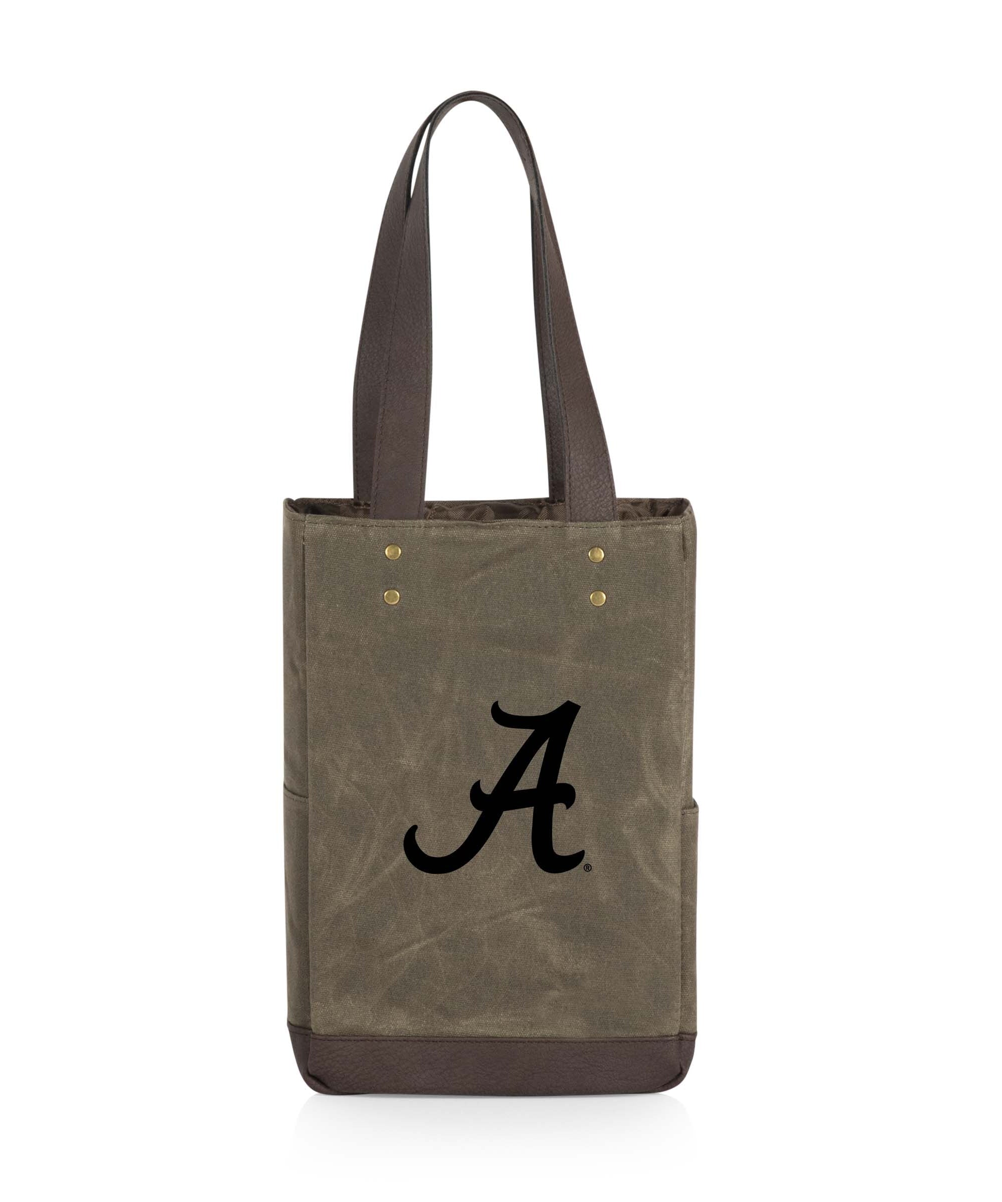 Alabama Crimson Tide - 2 Bottle Insulated Wine Cooler Bag