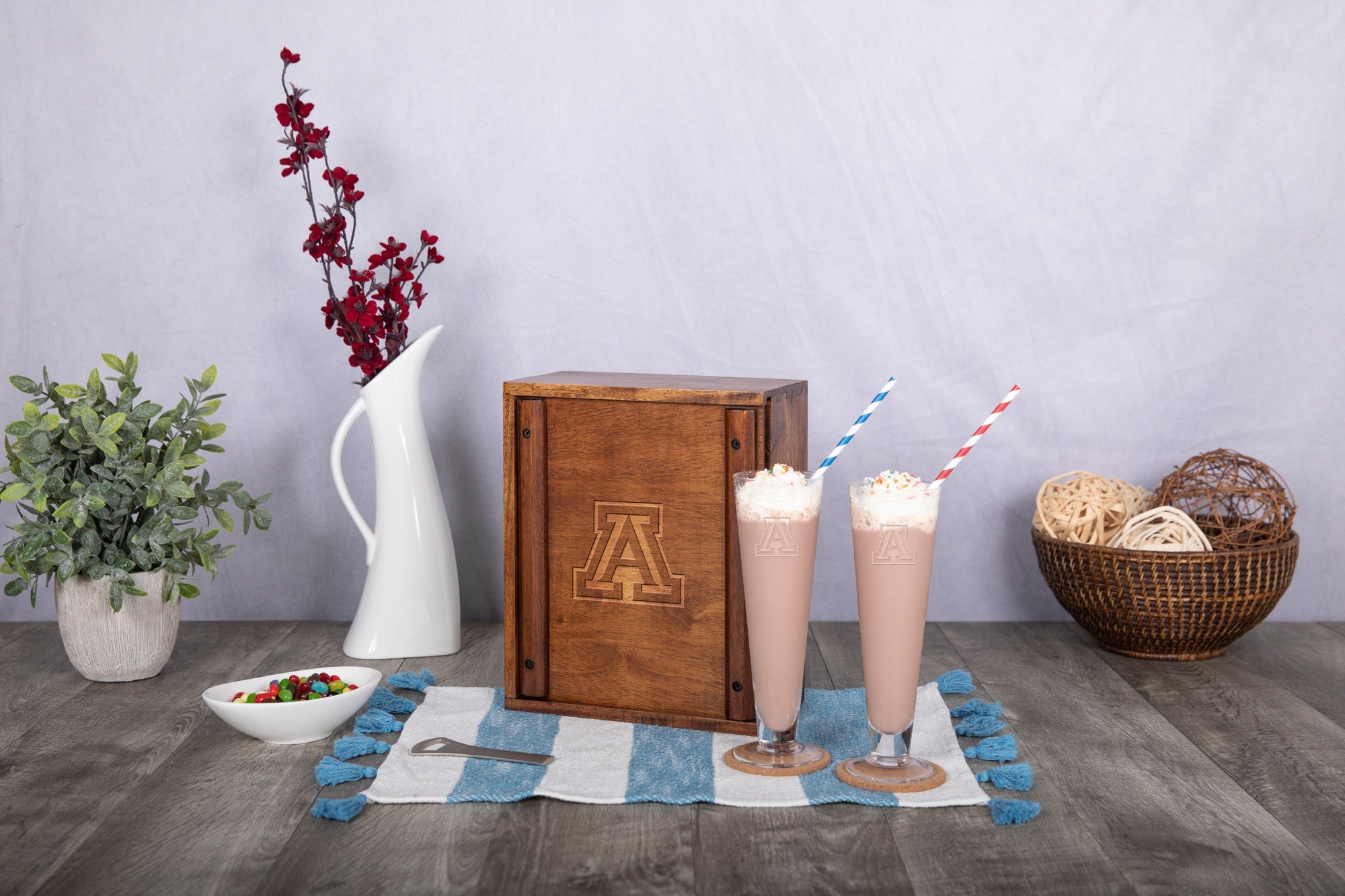 Arizona Wildcats - Pilsner Beer Glass Gift Set