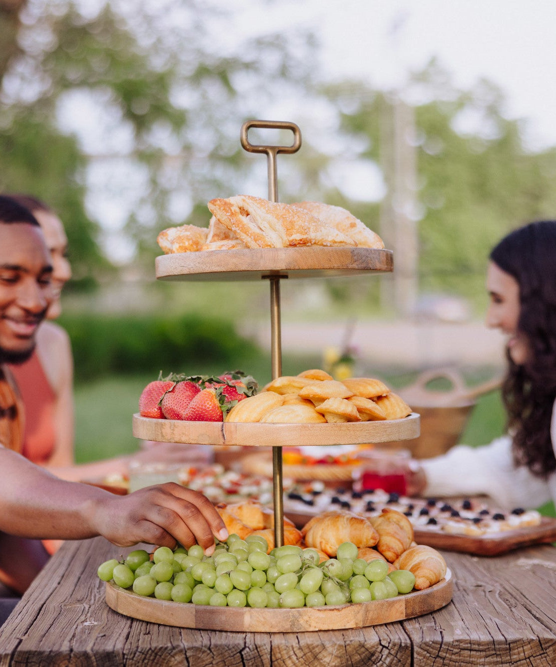 Tapas 3 Tier Serving Tray
