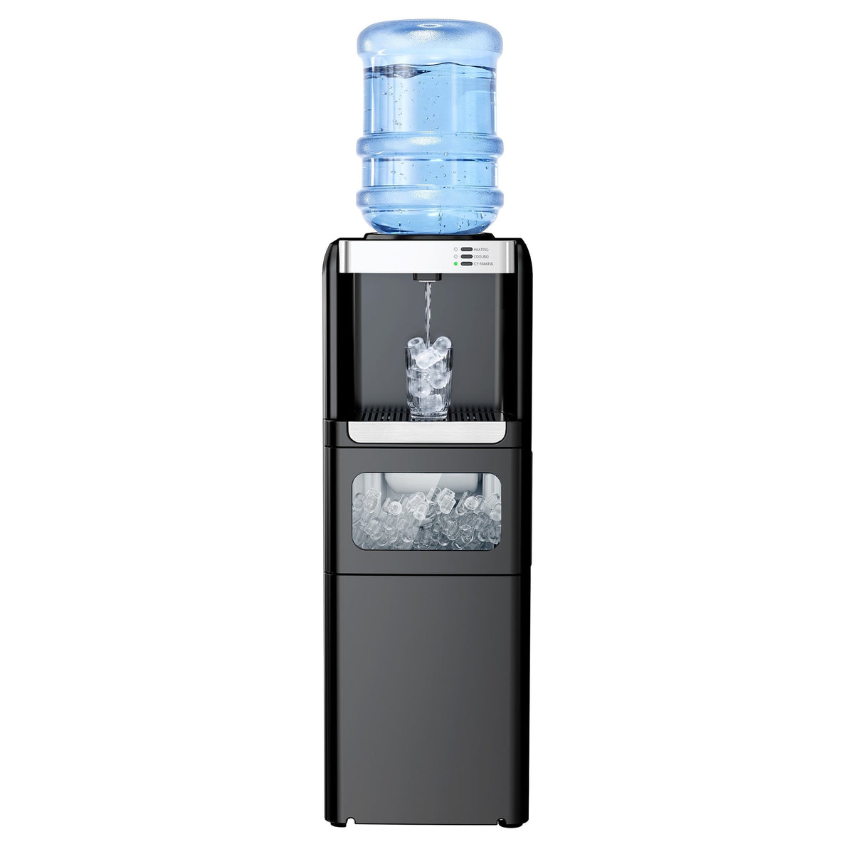 Kismile 3 in 1 Water Cooler Dispenser with Ice Maker WD5815 - Grazingbelles