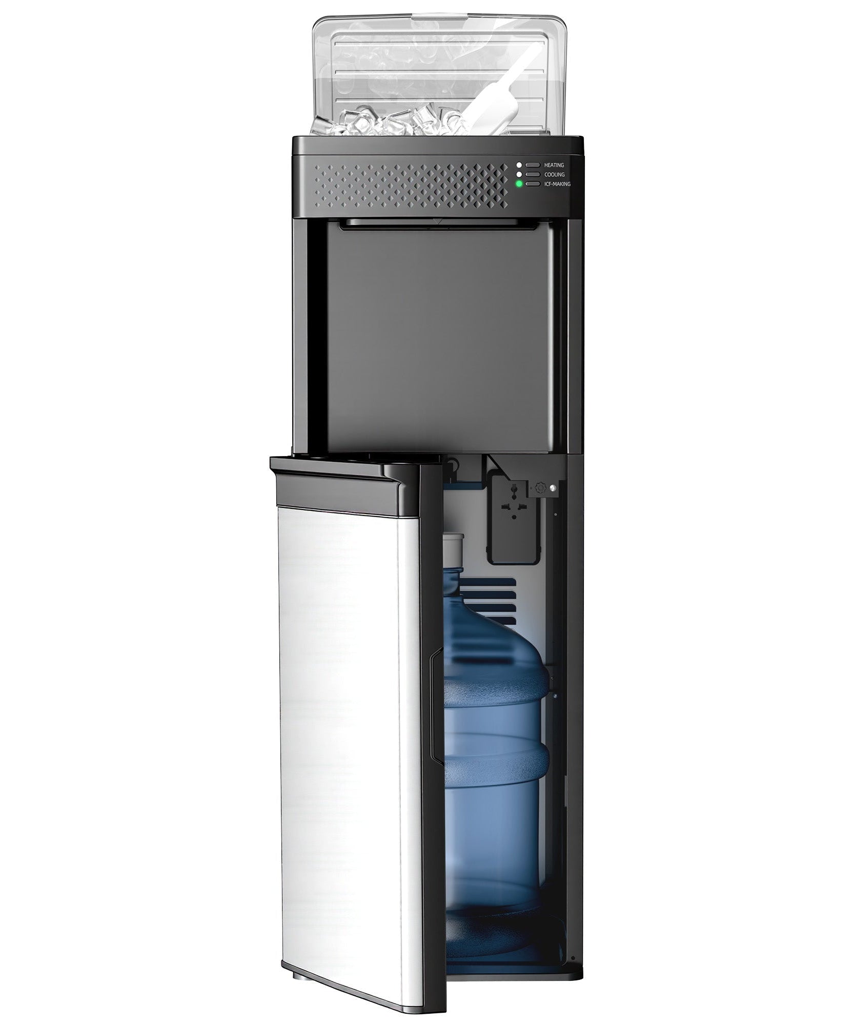 Kismile 3 in 1 Water Cooler Dispenser with Ice Maker WD5815 - Grazingbelles