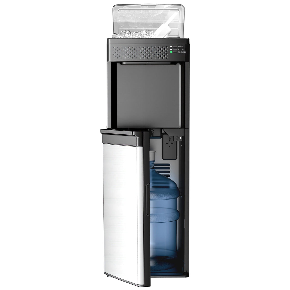 Kismile 3 in 1 Water Cooler Dispenser with Ice Maker WD5815 - Grazingbelles
