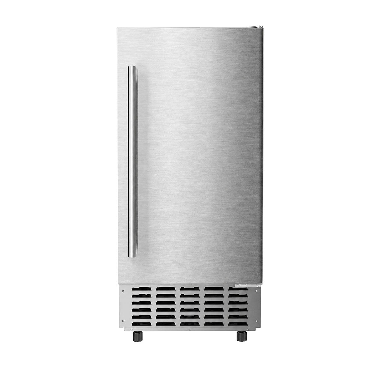 Kismile Commercial Built-in Ice Maker Machine,70Lbs/Day,Under Counter Ice Cube Maker with 24H Timer,Reversible Door,Built-in Freestanding Ice Maker for Home & Office(Silver)