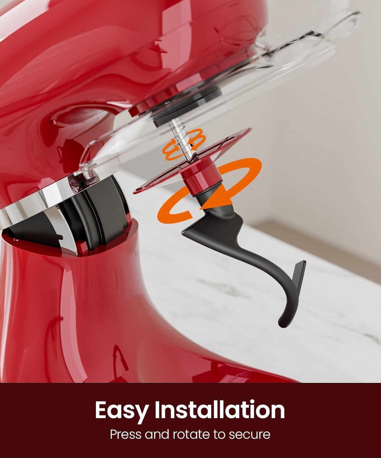 Kismile Stand Mixer, 5.5-Quart Electric Mixer with 12 Speeds CF3715 - Grazingbelles