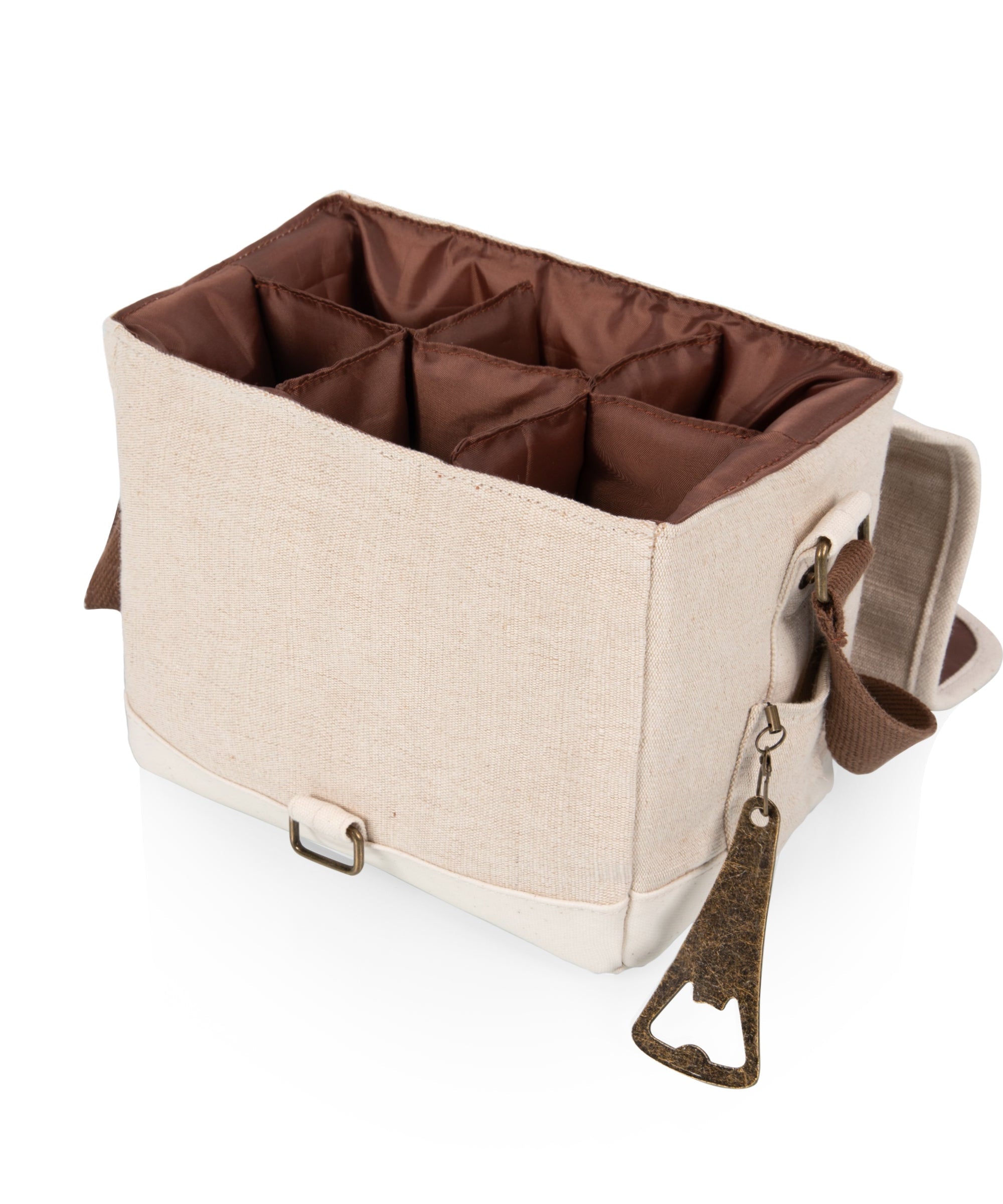 Beer Caddy Cooler Tote with Opener