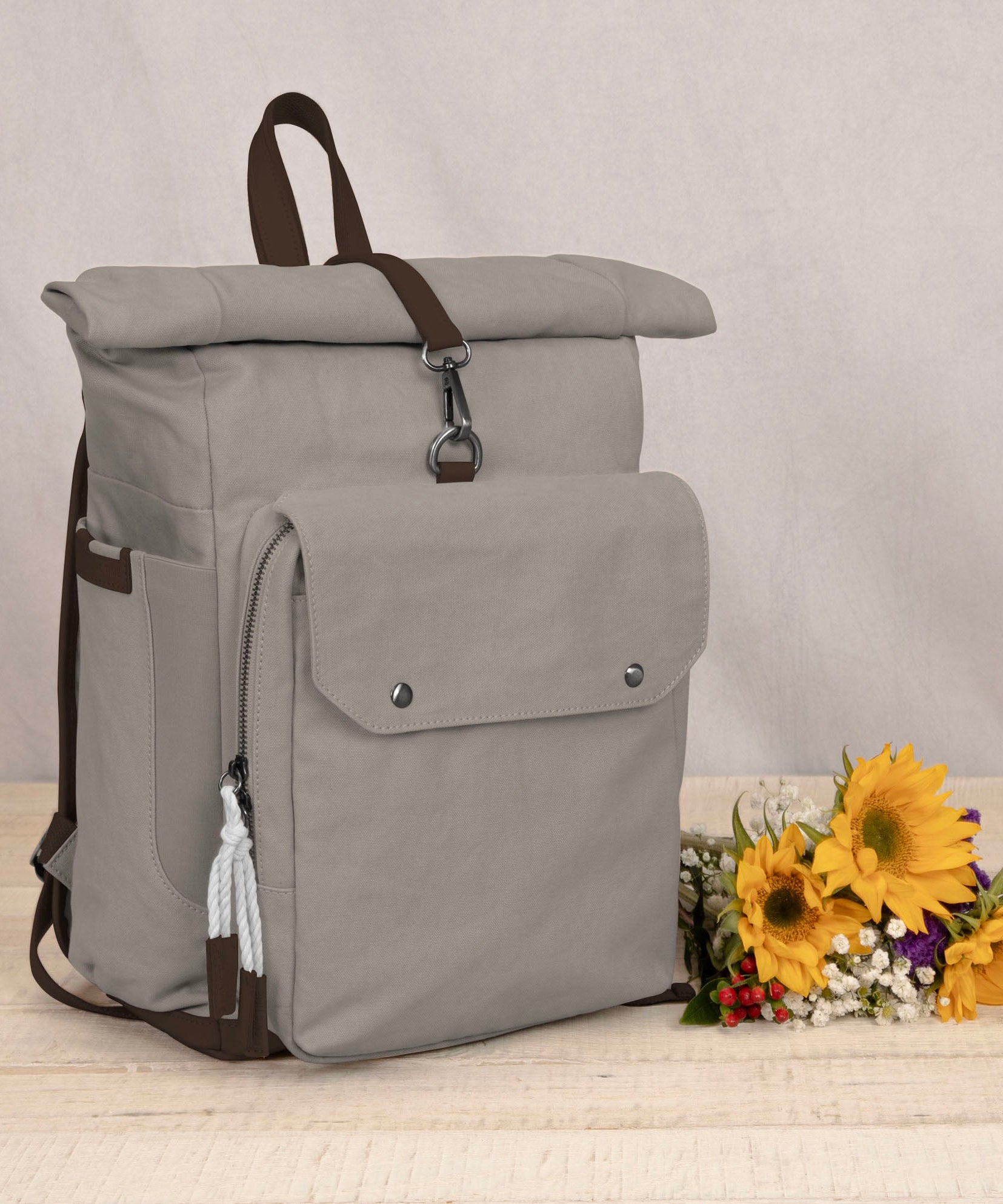 Carmel Roll Top Picnic Backpack Cooler