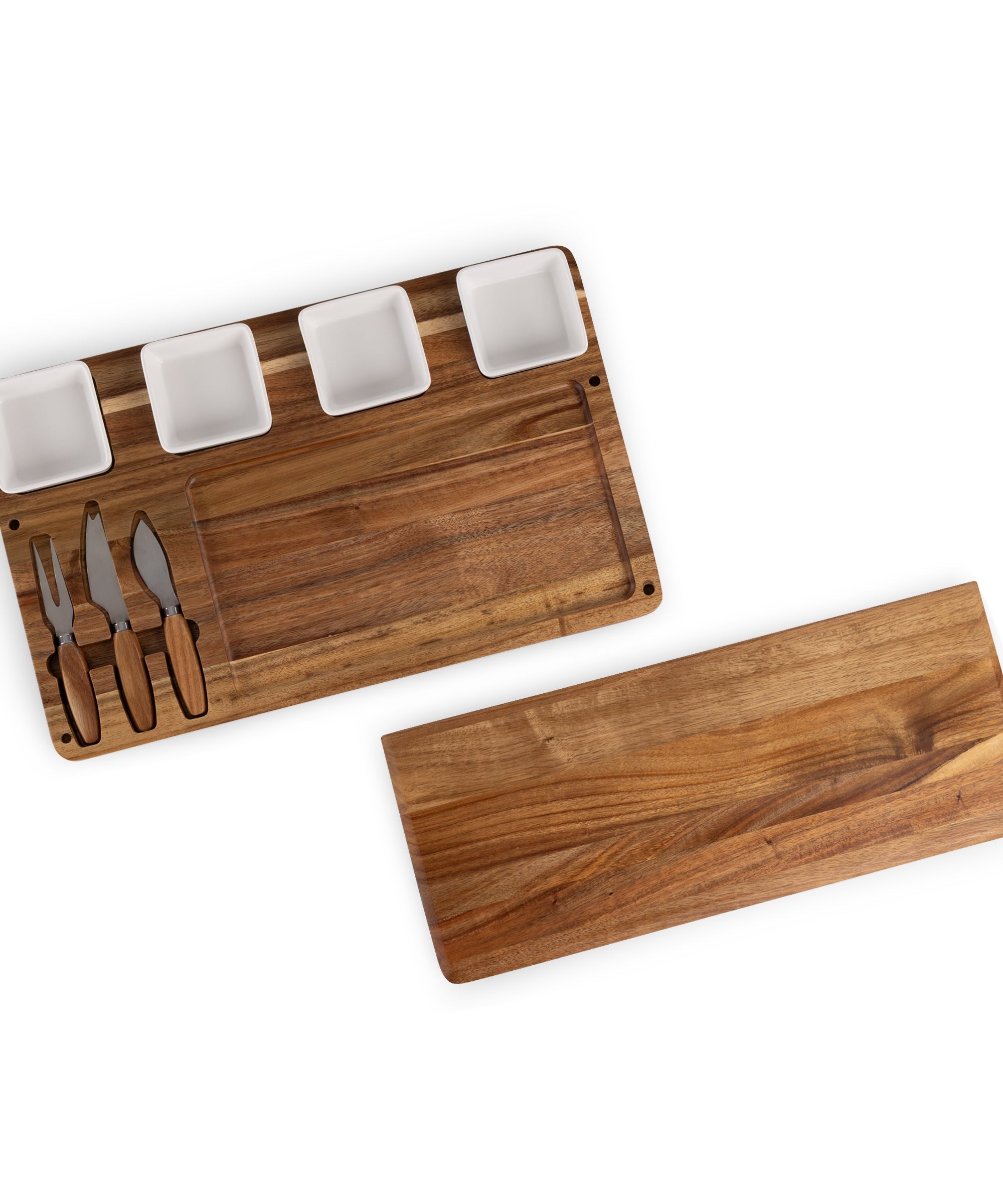 Picada Tapas & Cheese Board Set with Dip Bowls