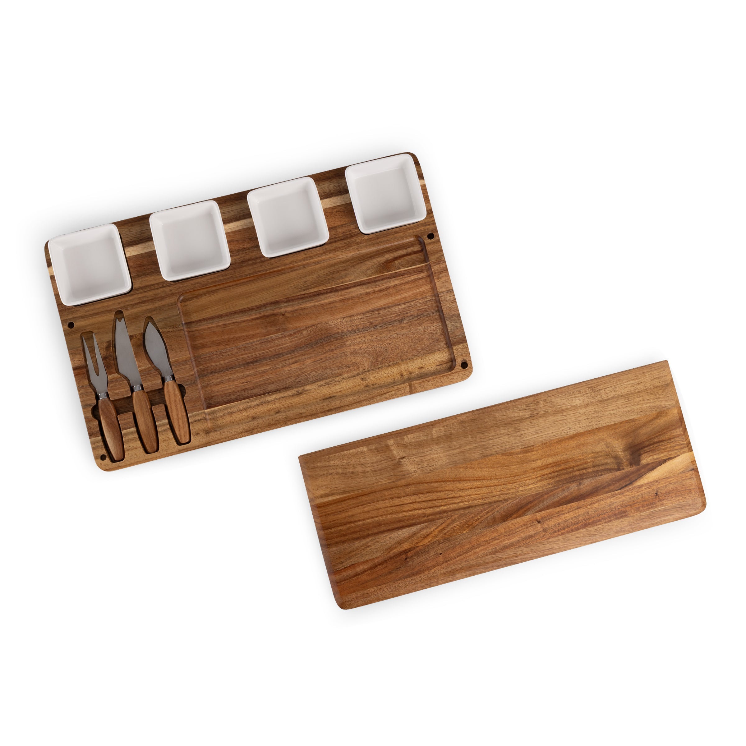 Picada Tapas & Cheese Board Set with Dip Bowls