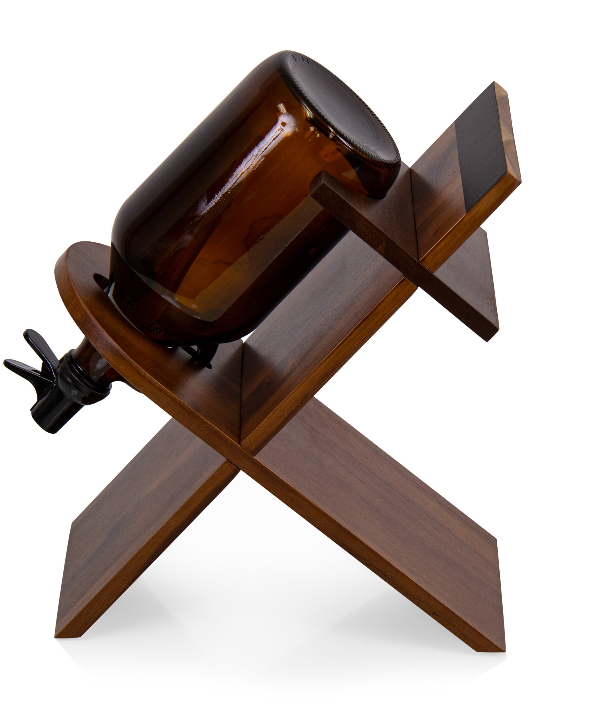 Growler Stand with 64oz Glass Growler