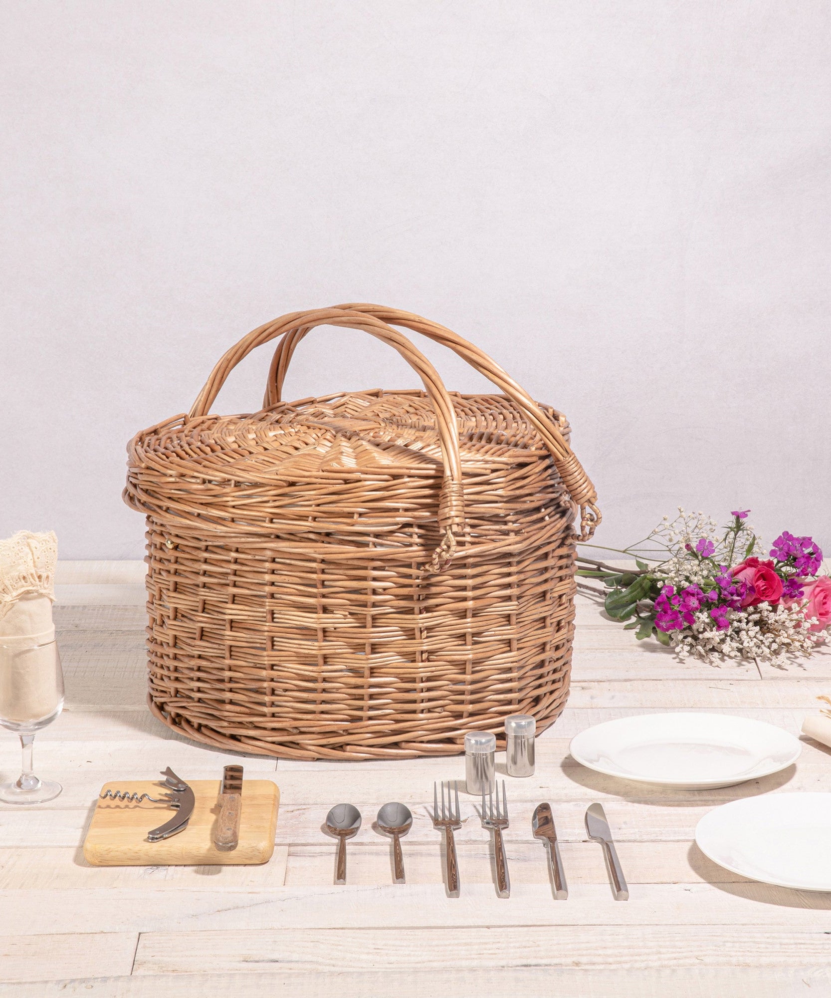Heart Picnic Basket