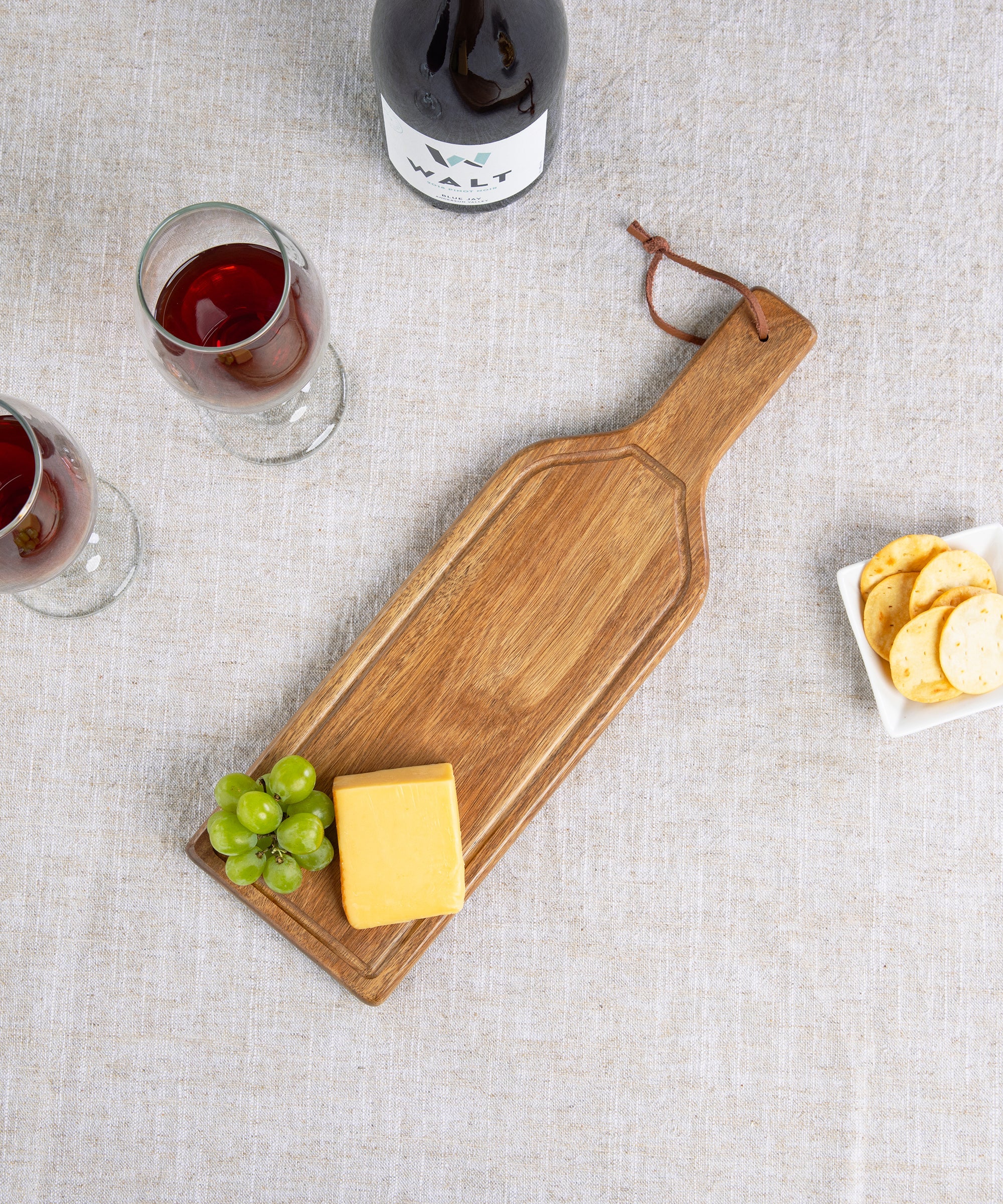 Botella Cheese Cutting Board & Serving Tray