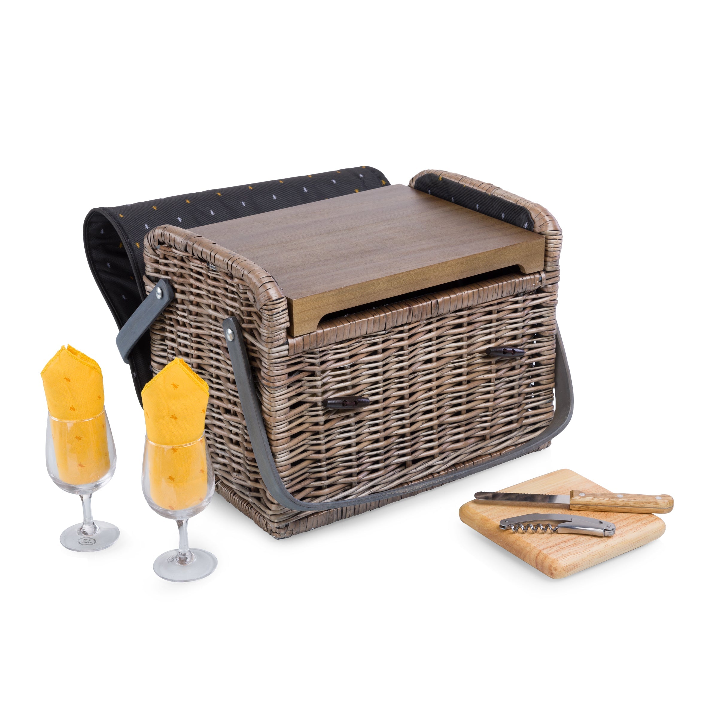Kabrio Wine & Cheese Picnic Basket