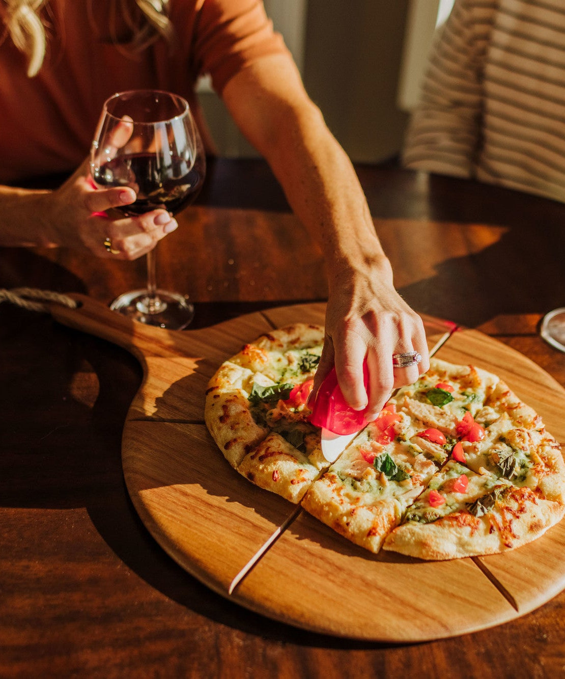 Napoletana Pizza Cutter Board