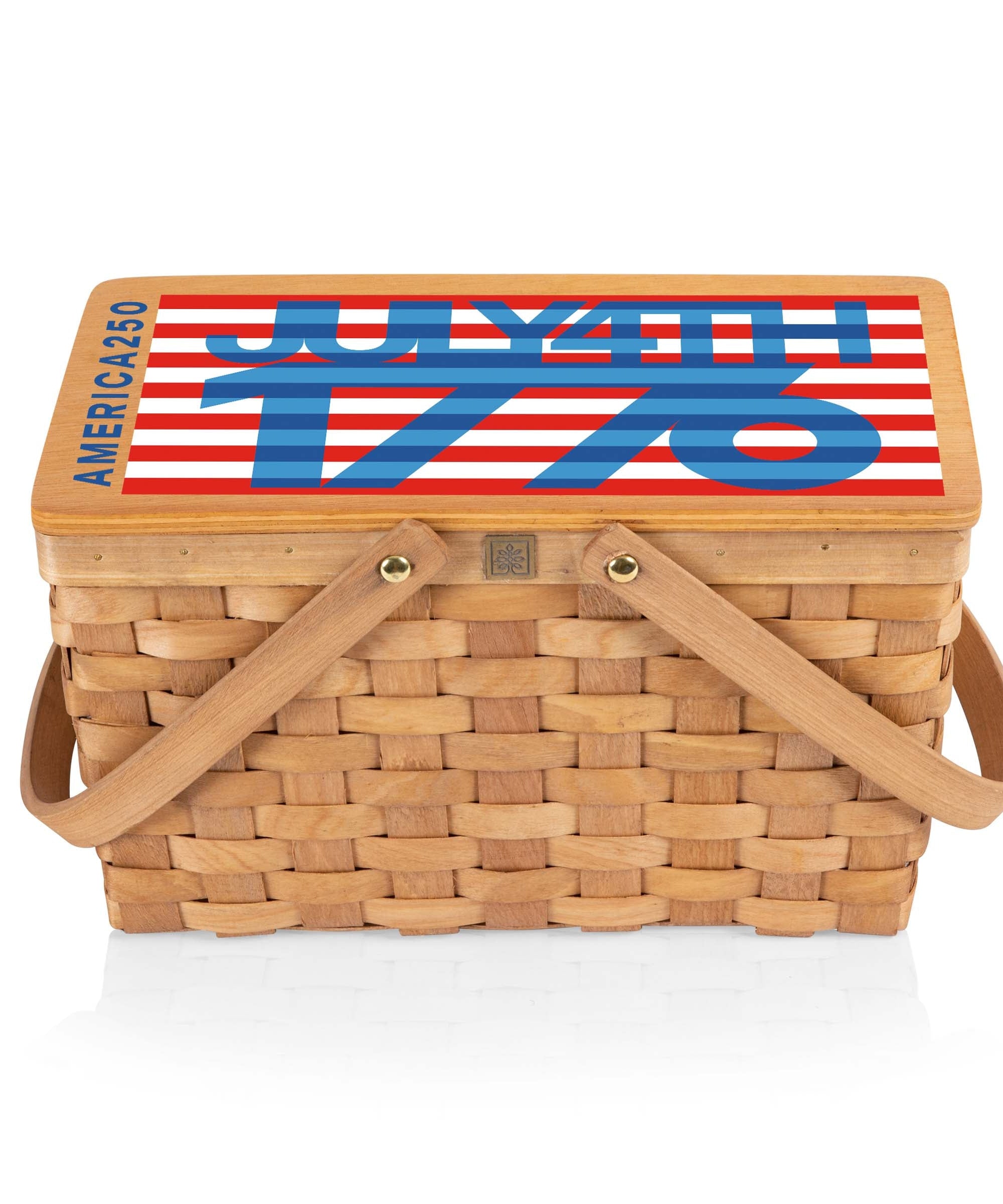 America250 - Poppy Personal Picnic Basket